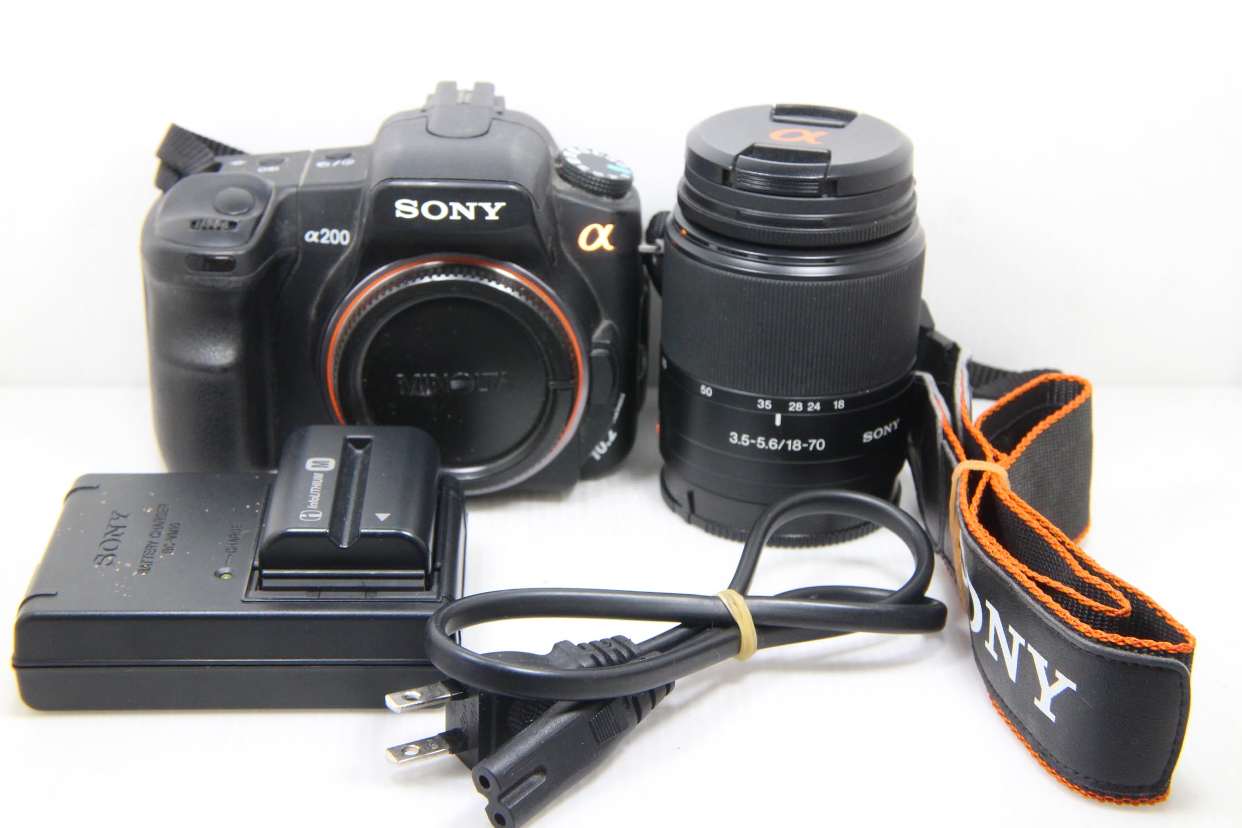 Amazon | SONY デジタル一眼レフカメラ レンズキット α200 レンズ  