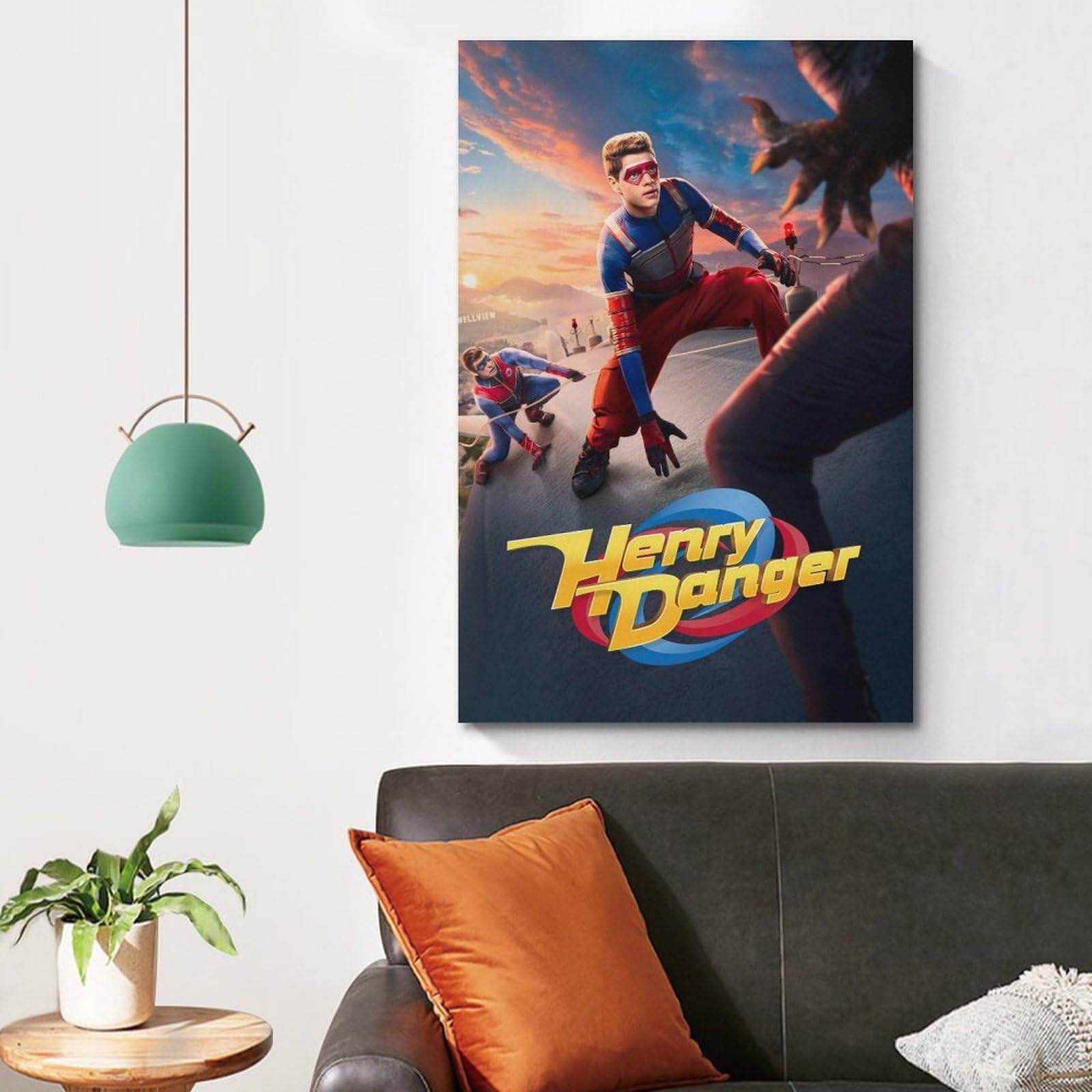 CGHSDJ Henry Danger Waterdichte canvasposter, muurkunst