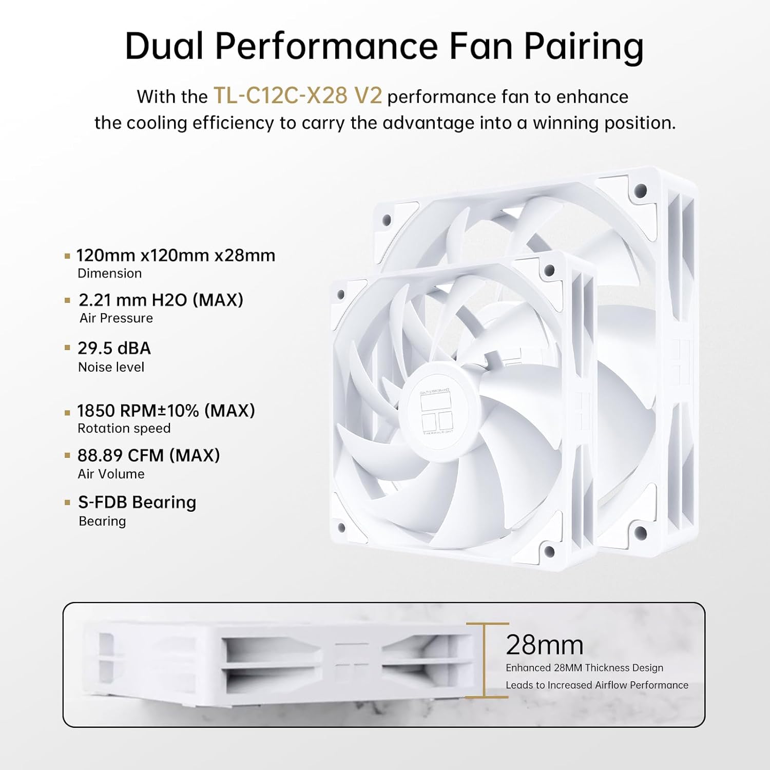 Thermalright Peerless Assassin 120 Digital CPU Air Cooler -Temperature Display | 6 Heat Pipes | 1850RPM PWM 120mm Fans, for Intel 1851/1700, AMD AM4/AM5