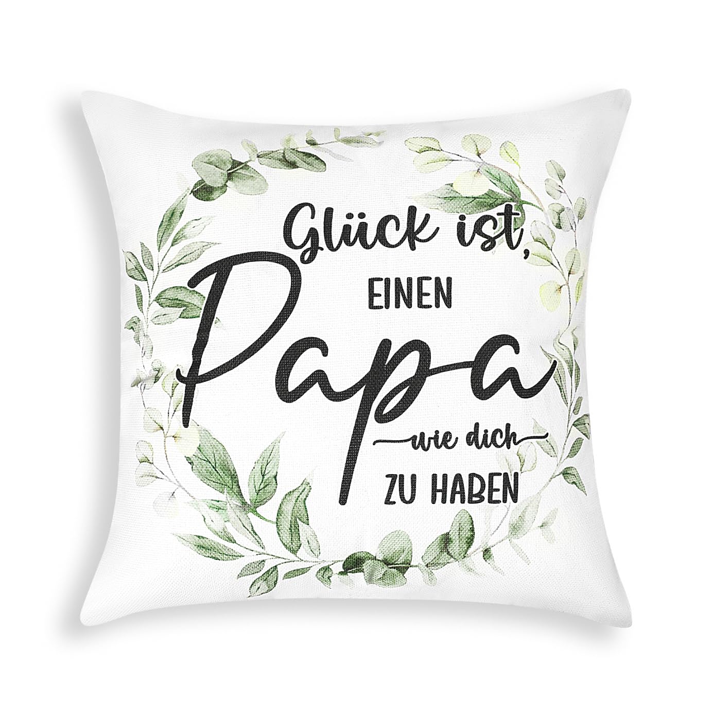 FIBORIA Geschenke Kissenbezug für Papa und Mama