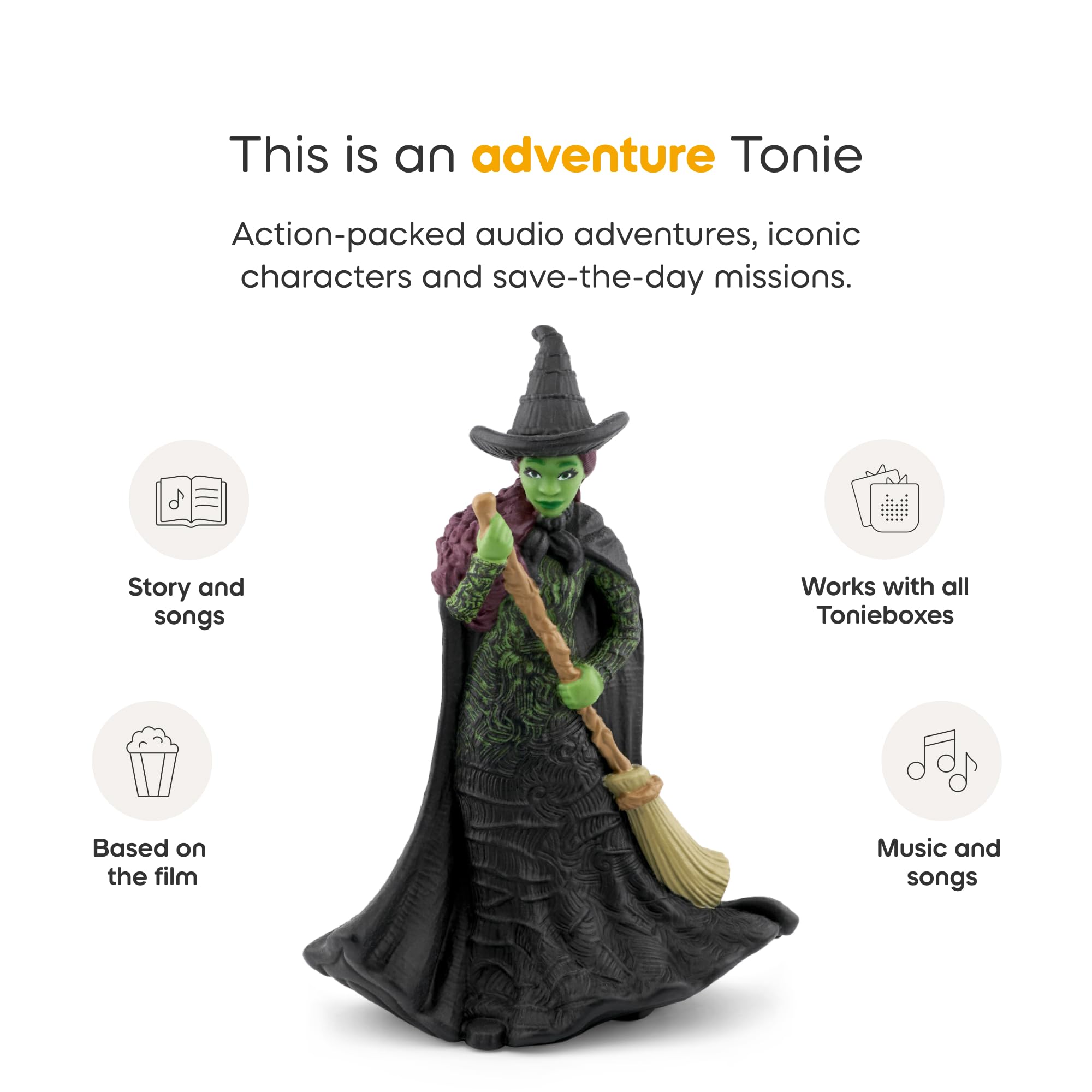 TONIES Wicked Audio Classic Tonie Character, Green, 0.835 cubic decimeters - Image 3