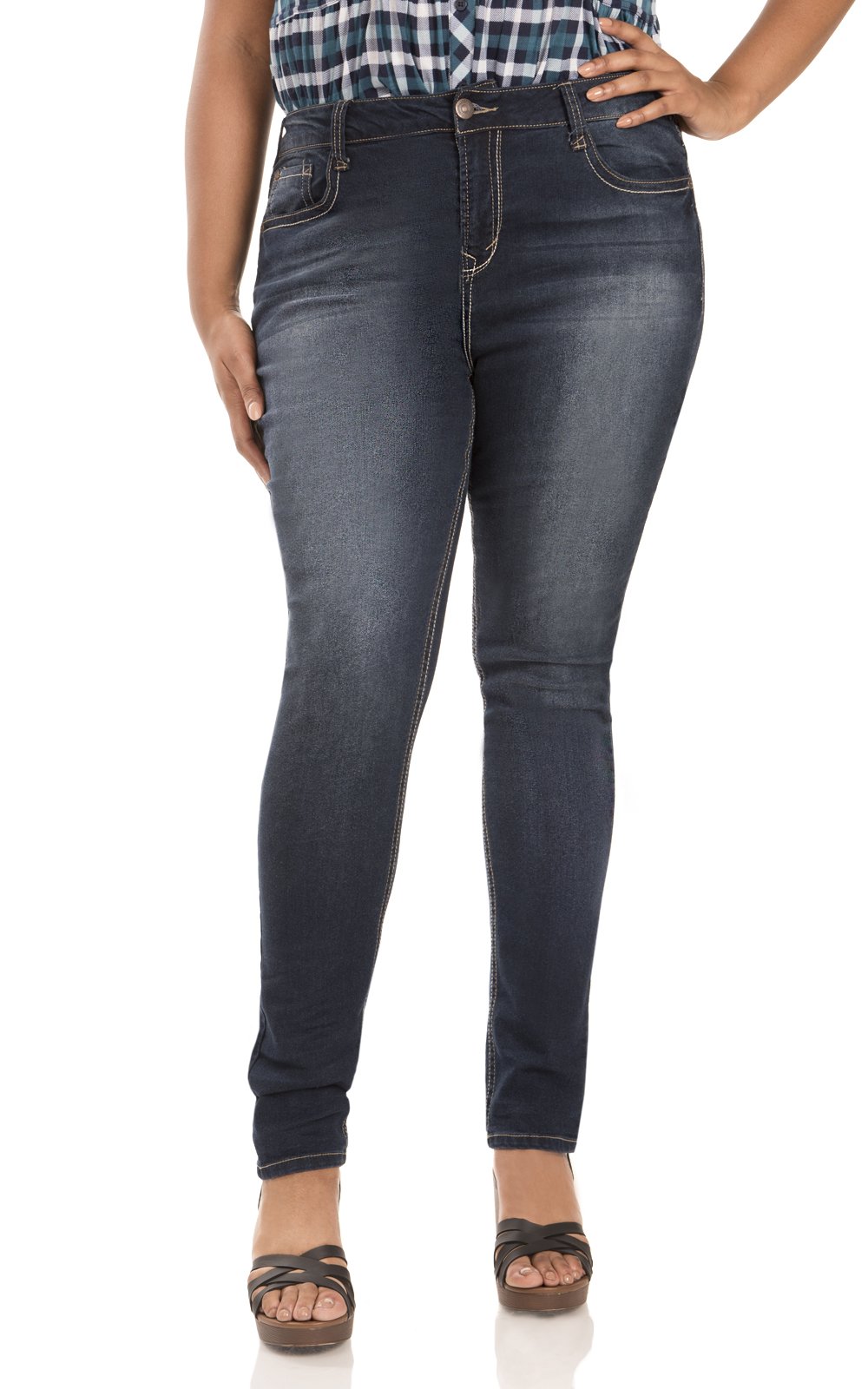 WallFlower Plus Size Basic Legendary Skinny Jeans