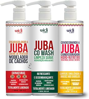 Kit Co Wash Juba, Condicionador, Encaracolando Widi Care