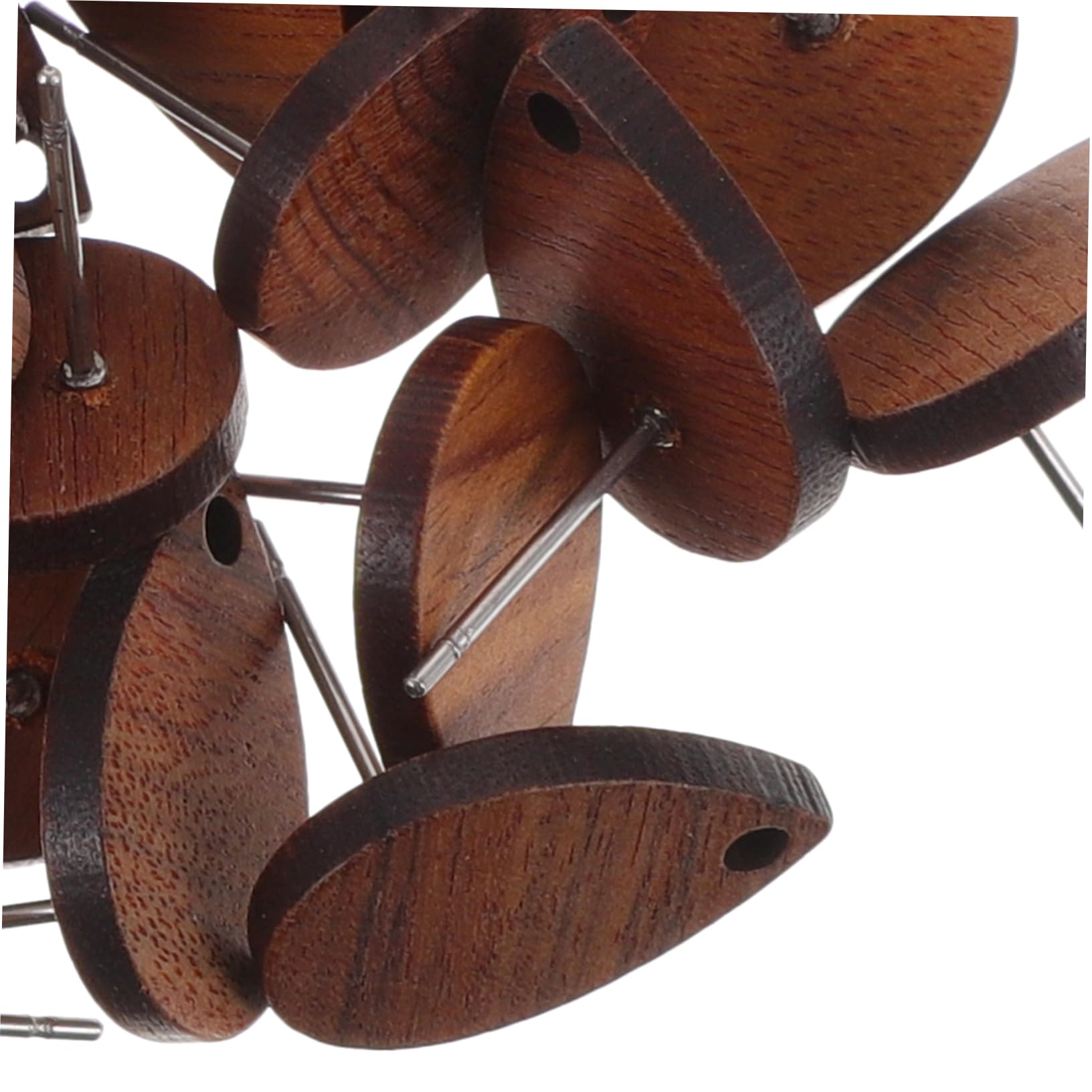 SHINEOFI 150pezzi Materiale Per Orecchini Legno Supporti Per Orecchini Legno Per Creazioni Di Gioielli Fai Da Te Per Stili Unici