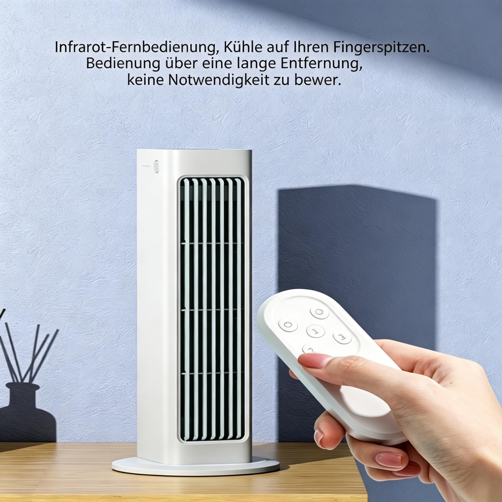 Polarbreeze-Qinux Polar Breeze Portable Air Conditioner Original,Tragbare Mini Klimaanlage,Mobiler Luftkühler mit Wandmontage,kompakte Kühlgerät mit hoher Windgeschwindigkeit