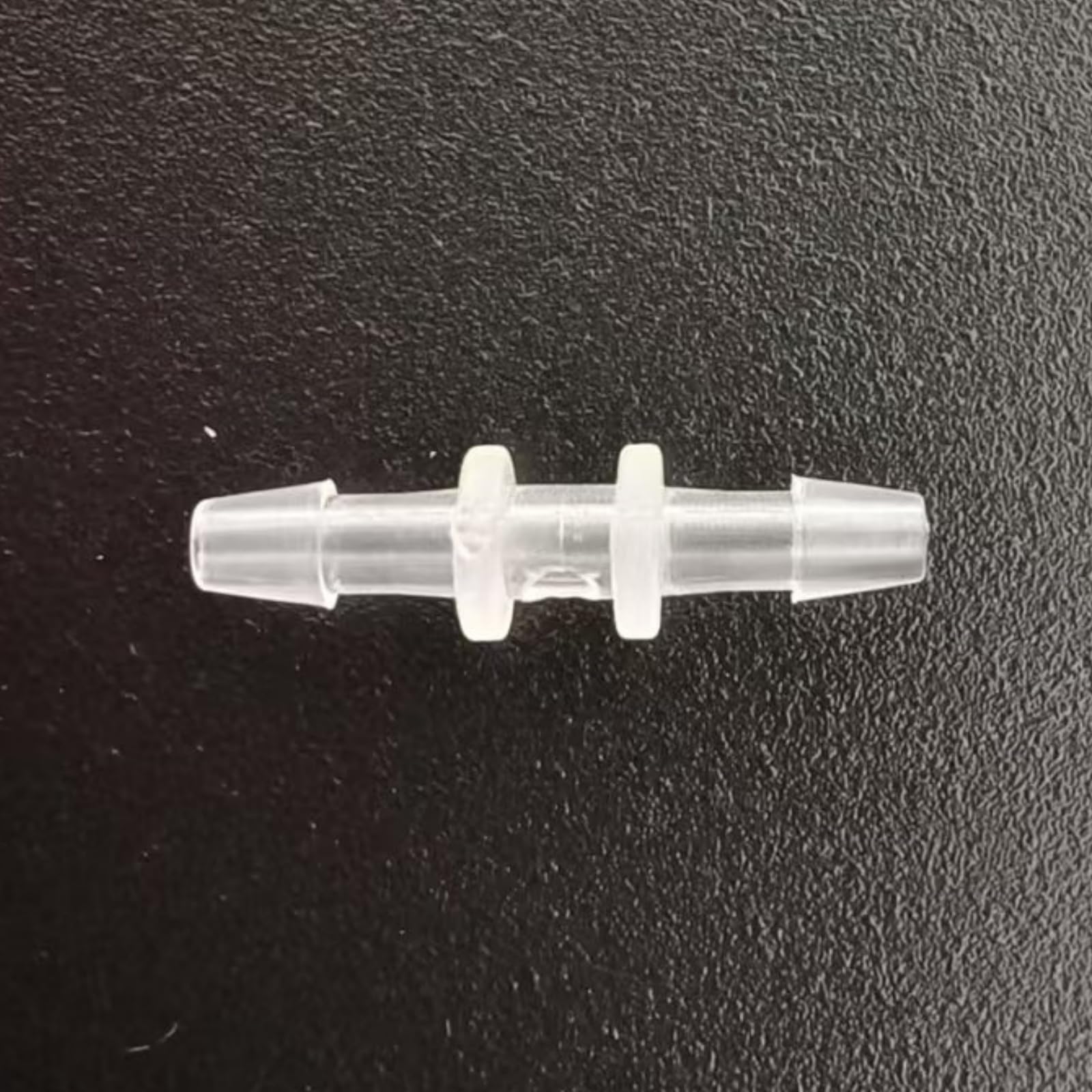 Złączki do węży 3/32 cala — 20 szt. przezroczystych, plastikowych złączy rurowych wielokrotnego użytku do systemów niskociśnieniowych(ID 1.0-1.6mm)