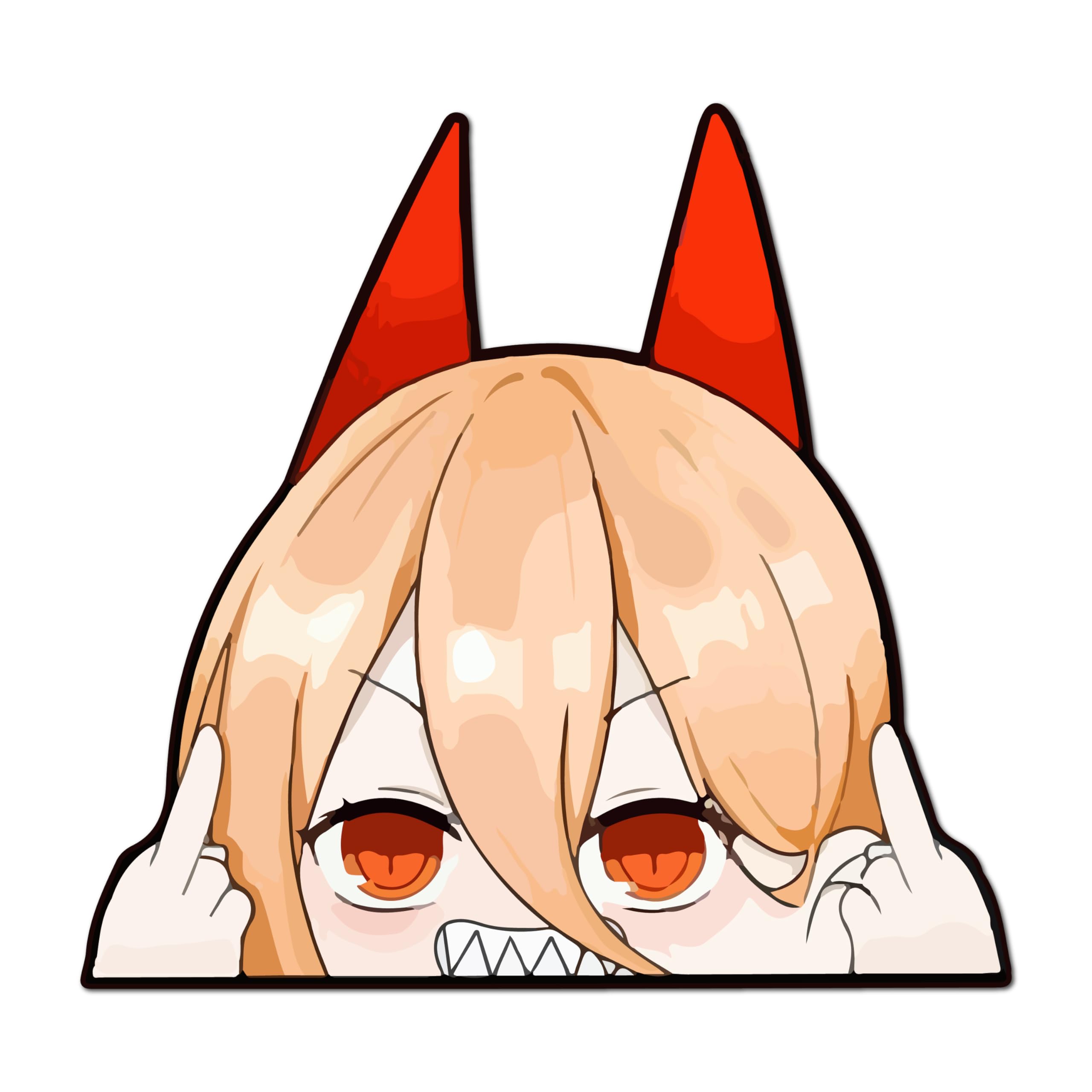 woopme Pack of 2 Peeking Sticker for Car Laptop AC Stickers (Anime Girl) (B0CR3LTK1S) Amazon Price History, Amazon Price Tracker