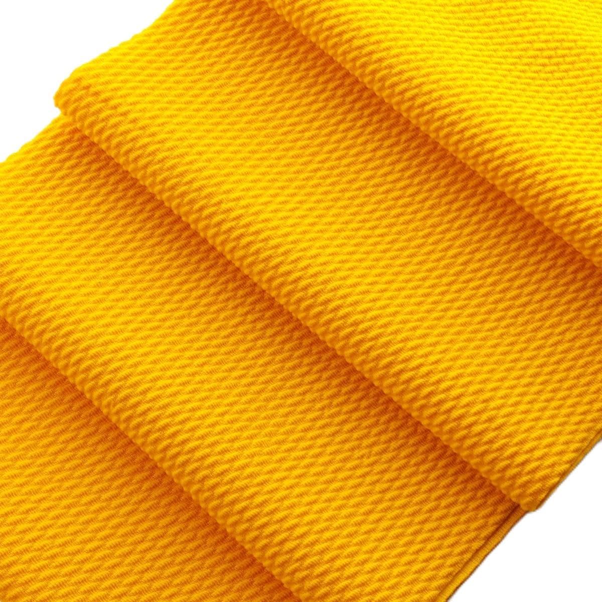 Liverpool Bullet Fabric Textured Knit Jersey 4 Way Stretch - Yellow Gold 6 Inch Strip