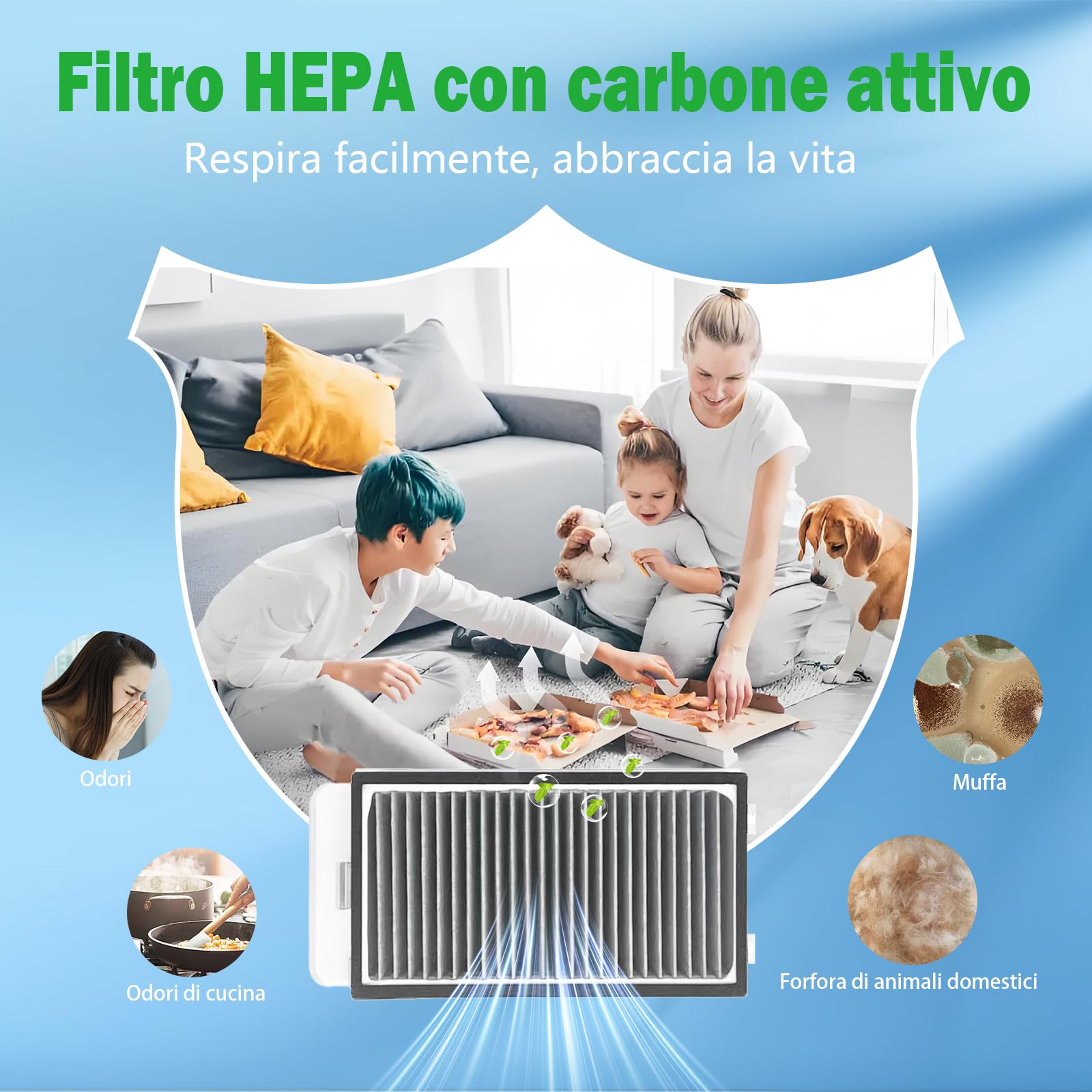 LOVOBO 26 Pezzi Accessori per Dreame X50 Ultra Complete/Master/L50 Pro Ultra/L40s Pro Ultra/Mova V50 Ultra Complete Aspirapolvere, Spazzola Principale, Filtri Hepa, sacchetti per la polvere, Panni Mop