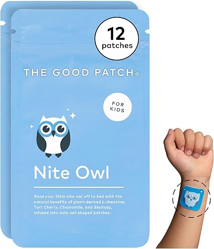 Miniatura 7 de The Good Patch Nite Nite - Parche para dormir con cáñamo y melatonina, liberación sostenida, parche natural, bienestar portátil alimentado por