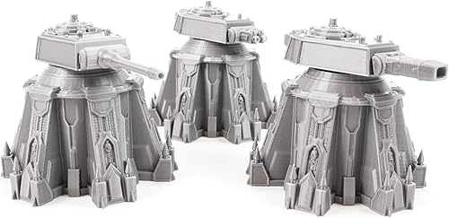 Miniatura 1 de Tabletop Terrain Torres de armas pesadas de War Scenery para juegos de guerra y juegos de rol en miniatura de 1102in 1260in