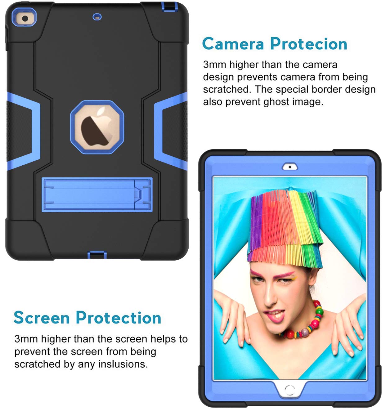 iPad 10.2 (2019/2020/2021) Generation Case with Kickstand - Image 2