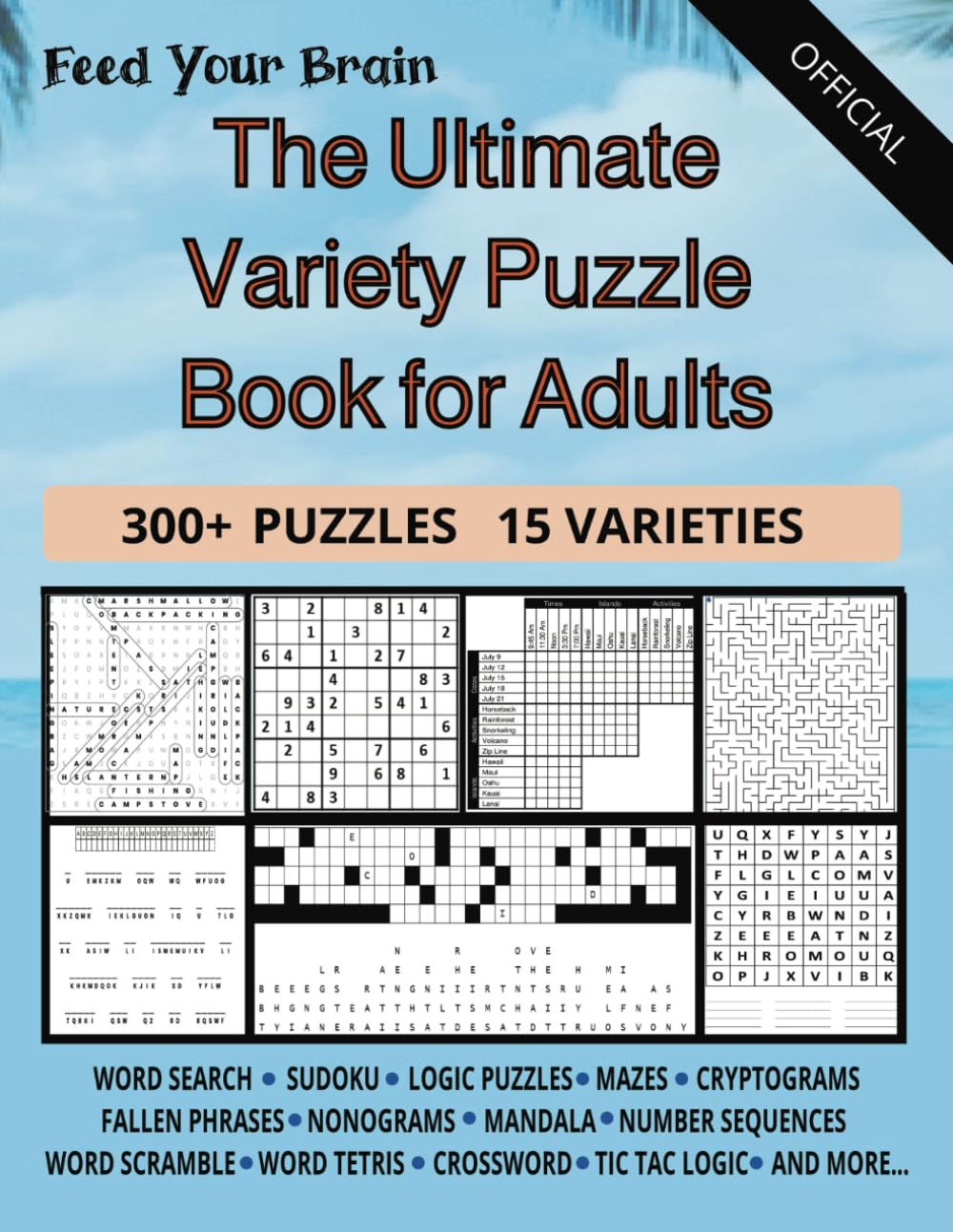 The Ultimate Variety Puzzle Book For Adults A Brain Activity | Desertcart  Seychelles