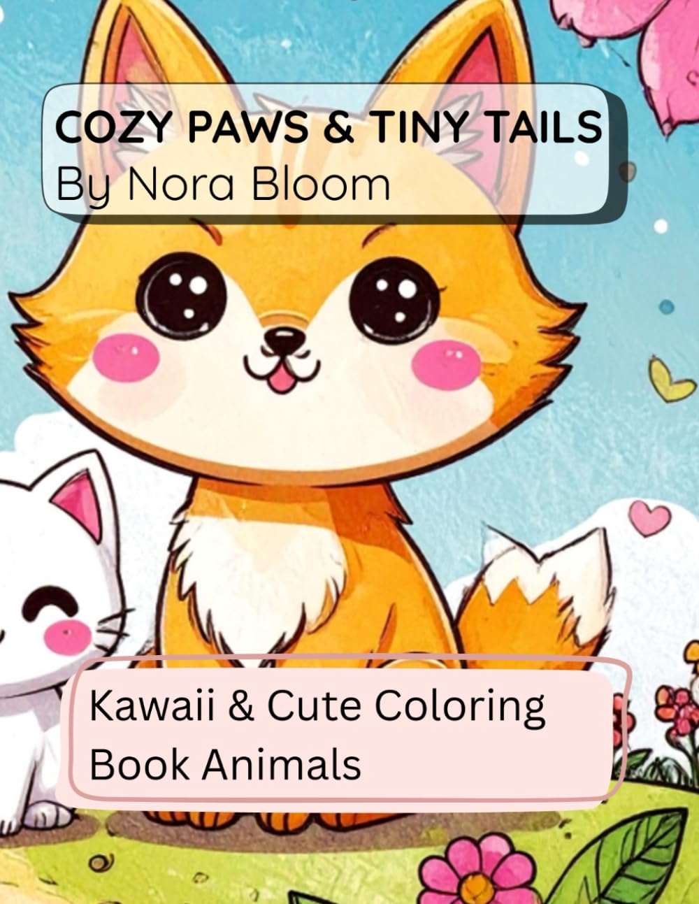 Cozy Paws & Tiny Tails: Kawaii & Cute Coloring Book Animals