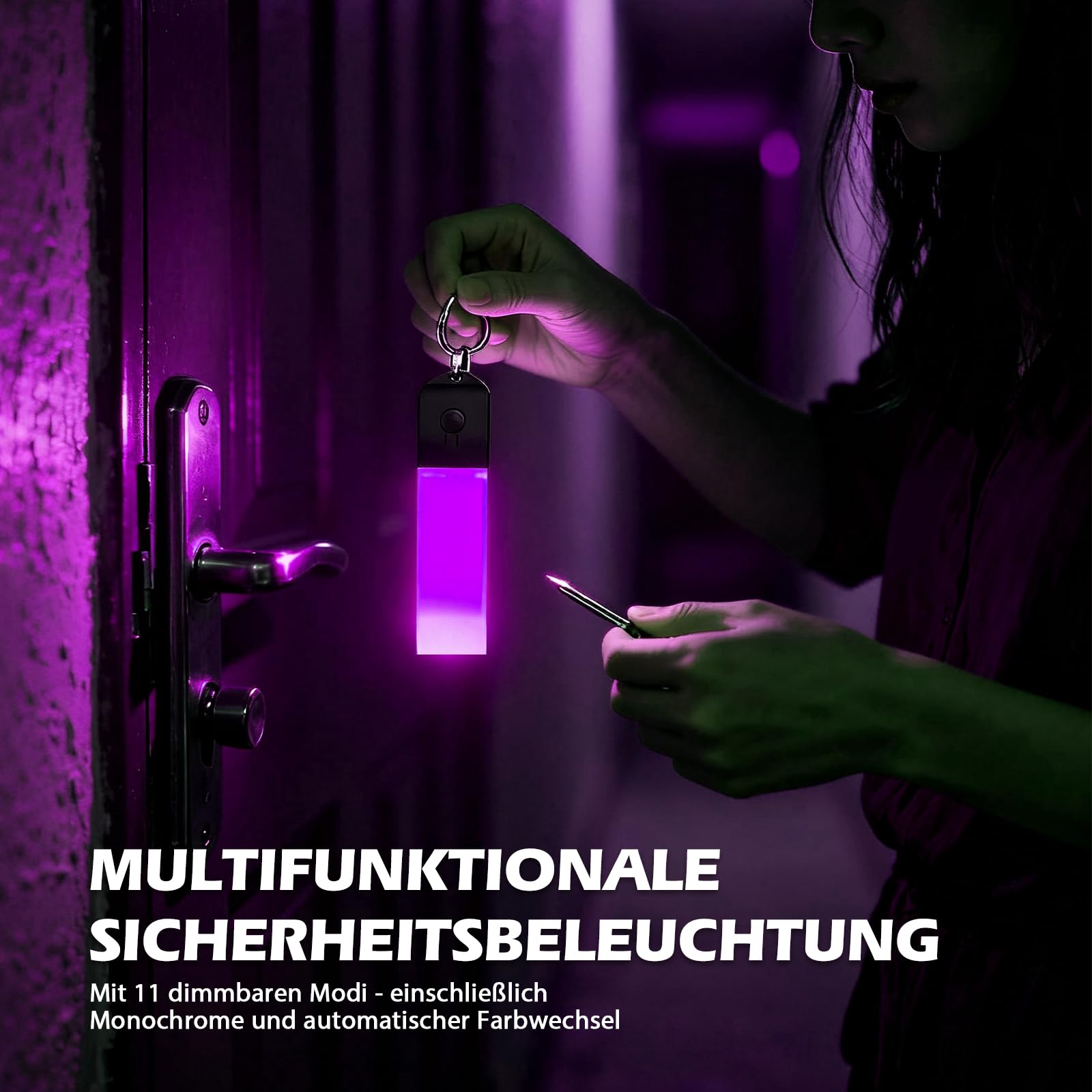 HOSPAOP LED Blinklicht Schulranzen Kinder 7 Stück USB aufladbar Reflektoren Rucksack Licht Reflektor Anhänger Sicherheitslicht für Schulranzen Tormacuster Laufen Joggen Kinderwagen