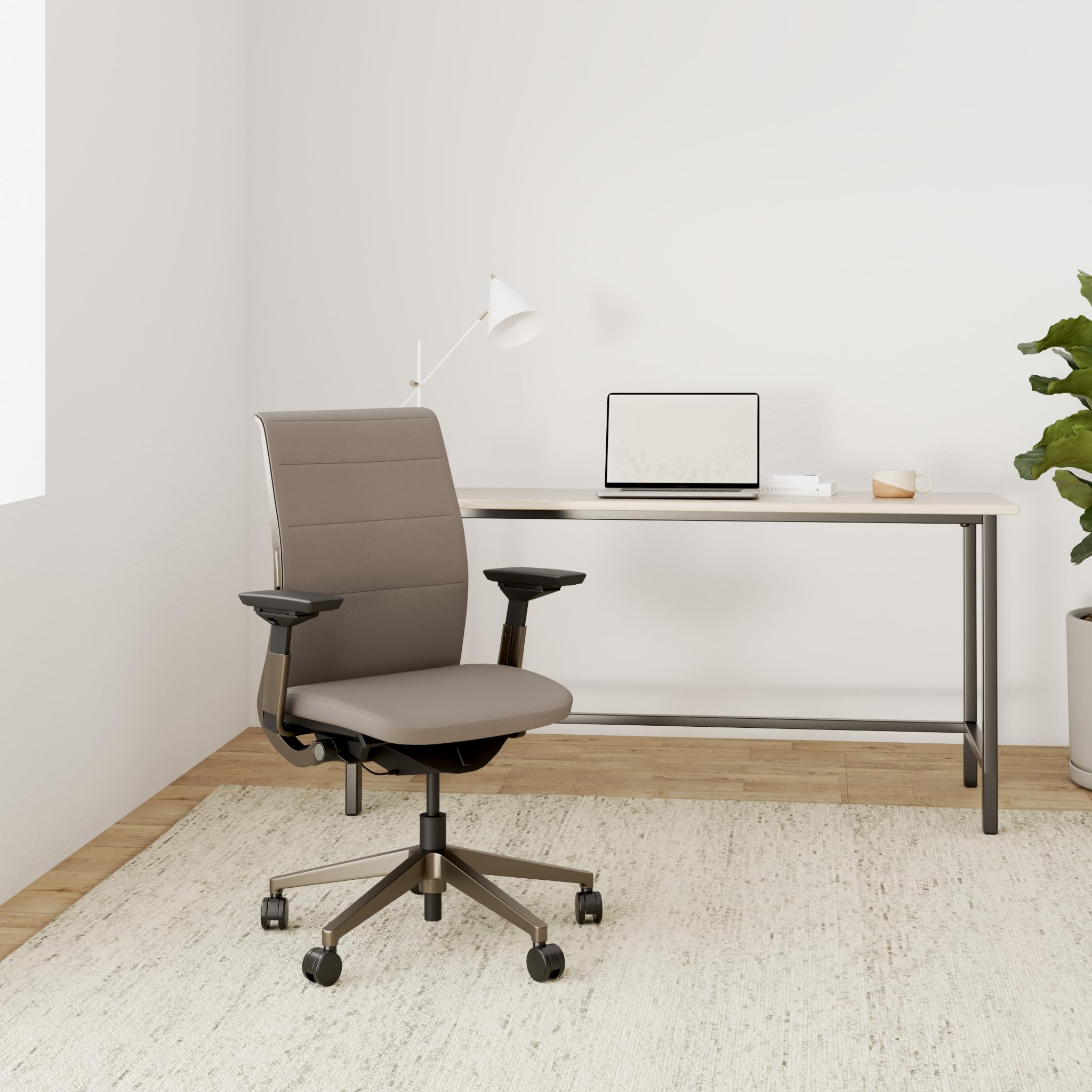 BASETBL Chaise De Bureau Ergonomique Avec Support Lombaire Et Appui