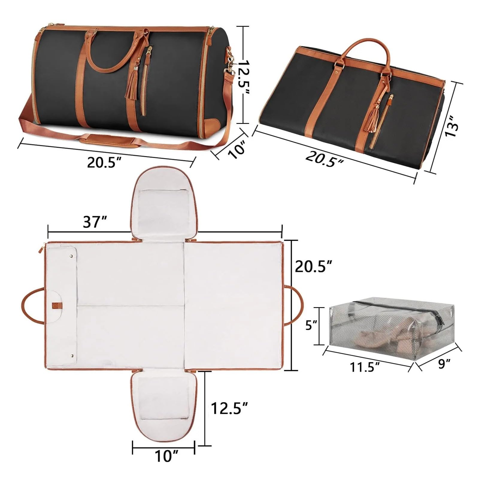 Bolsa De Viaje De Cuero Bolsa de Viaje Plegable for Mujer, Impermeable, cómoda, for Llevar en el Equipaje Mano, Grande, Piel sintética, for Gimnasio Impermeable(Pink)
