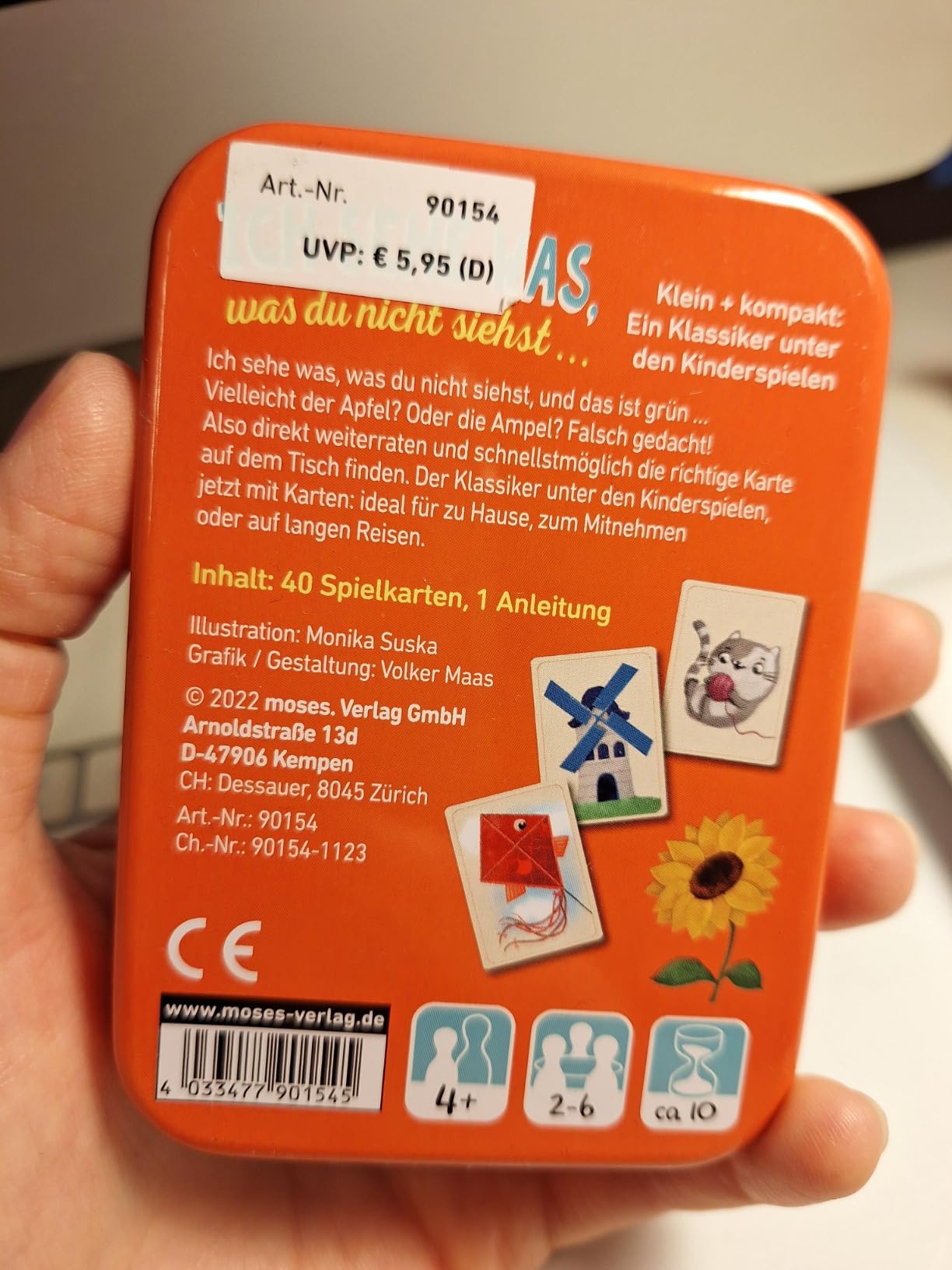 moses spielzeug moses. 90154 Sehe was, was du Nicht siehst – Suchspiel Klassiker für
