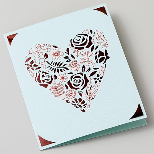 Miniatura 6 de Cricut Inserta tarjetas S40, crea tarjetas de cumpleaños llenas de profundidad, tarjetas de agradecimiento, tarjetas de felicitación personalizadas