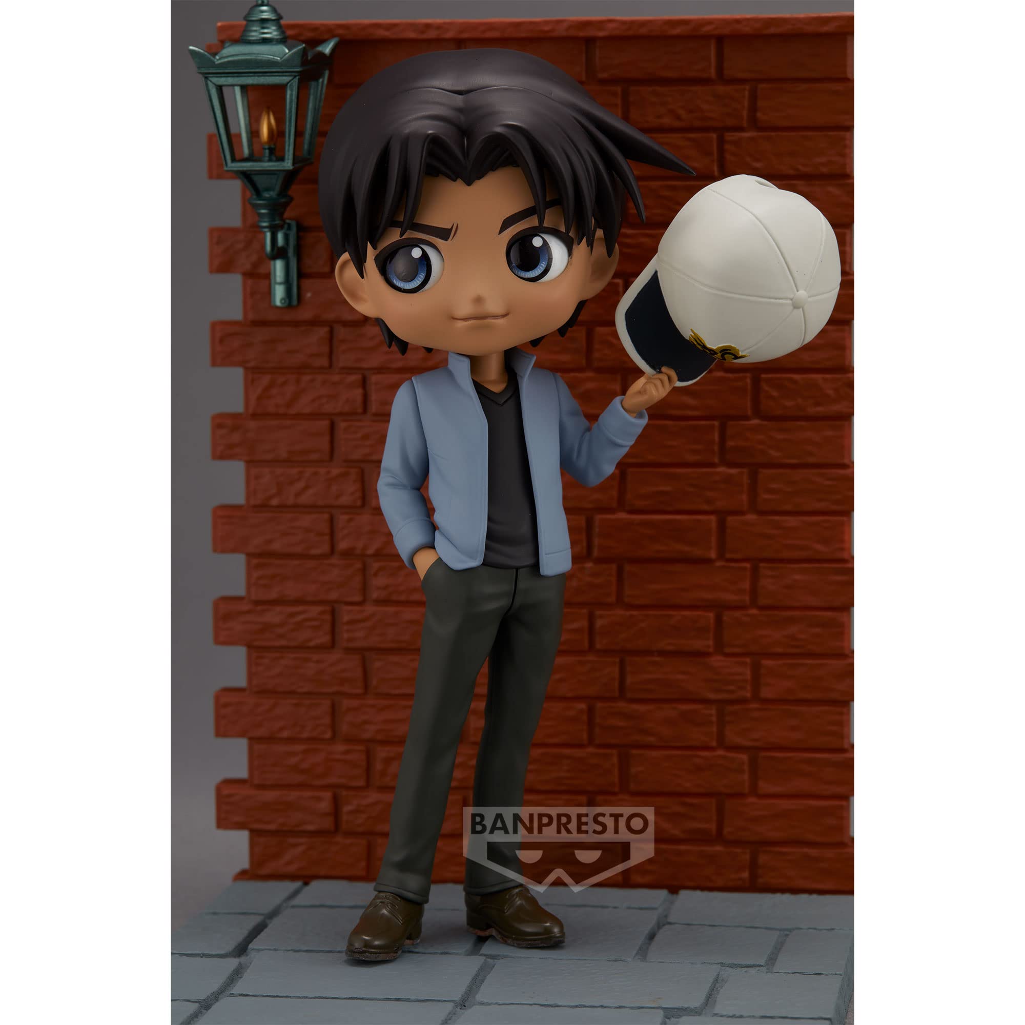Banpresto - Case Closed - Heiji Hattori Q Posket Premium Figur, Ca. 16 Cm