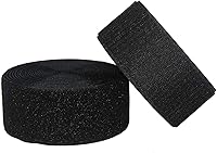 Vista 10 de Cinta de tela de nailon para coser de 1 pulgada de ancho x 32.8 ft de largo, color negro