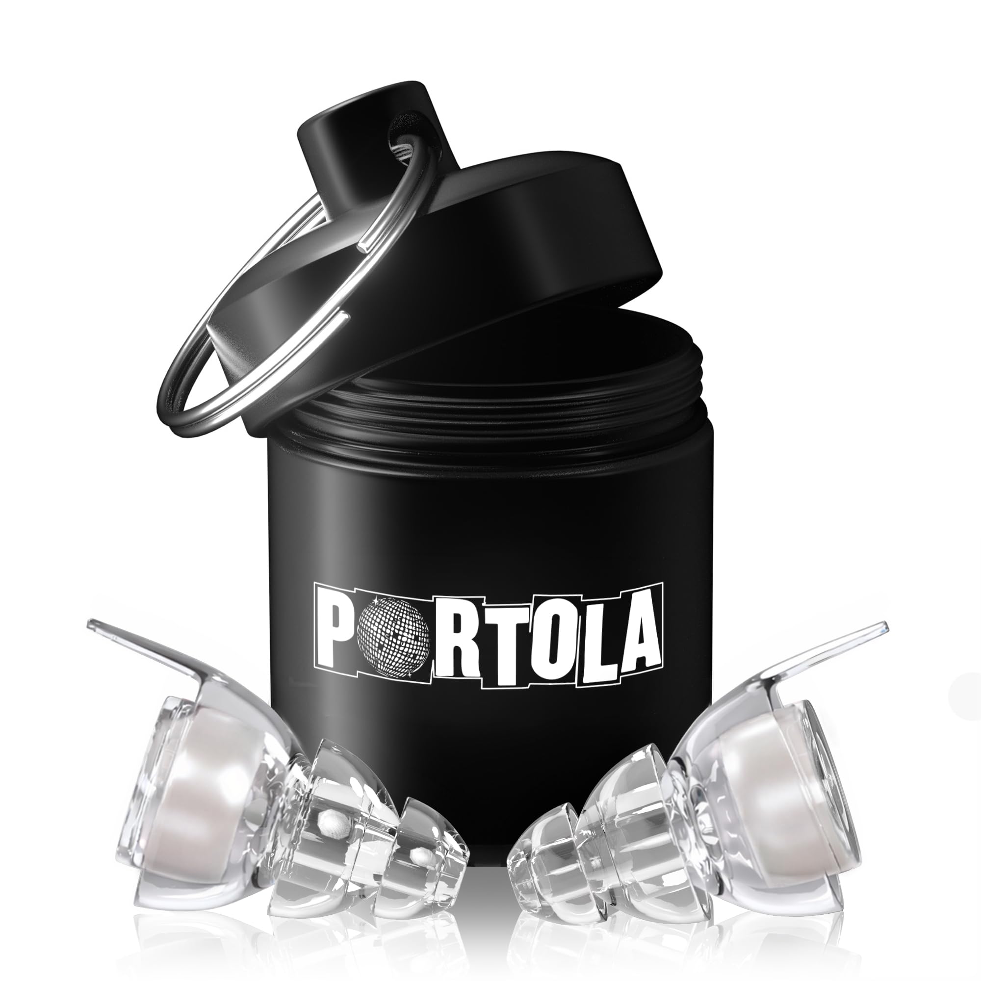 Eargasm High Fidelity Earplugs Portola 2026 Festival Edition for Festivals, Concerts, Musicians, DJs, Night-Life Hearing Protection - Reusable Ear Plugs for High Fidelity Noise Reduction up to 21 dB
