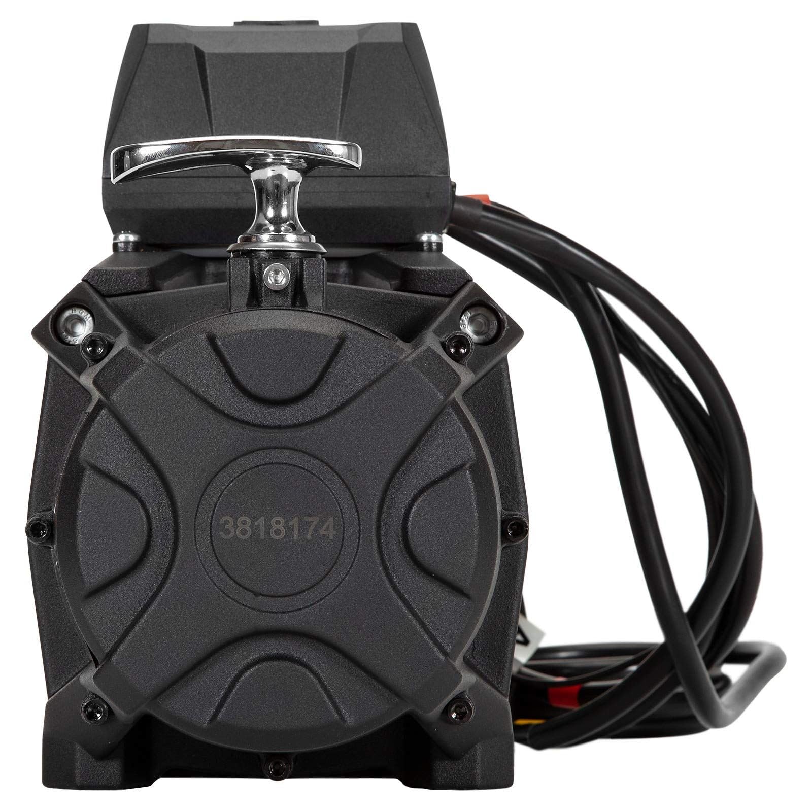 Winchmax 13.500 Libras (6.123 kg) Serie SL Cabrestante eléctrico de 12v de Grado Militar. Cuerda de Dyneema, Control Remoto inalámbrico Doble.