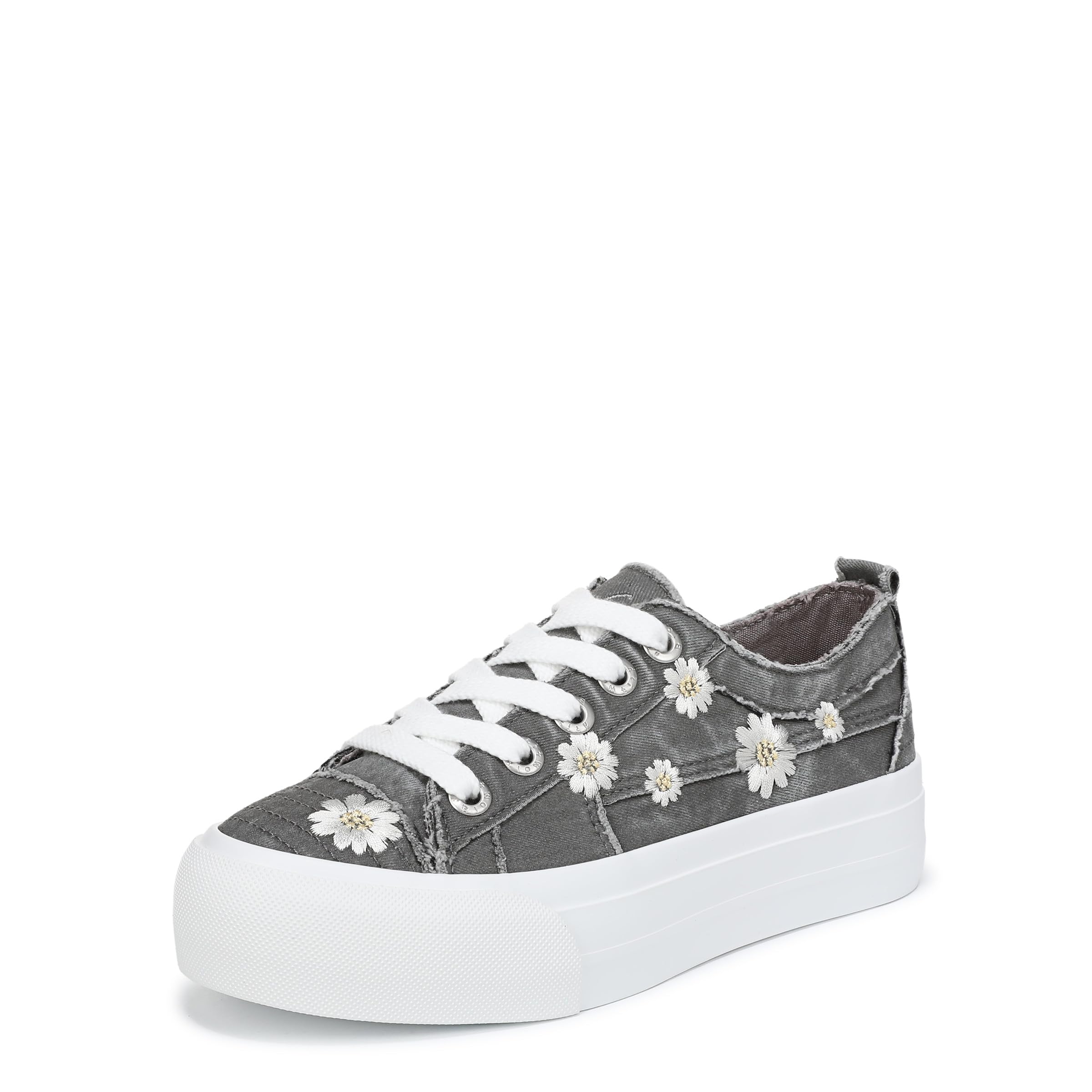 Blowfish Malibu Women's Charcoal Sadie-Sun 8 Lace-Up In