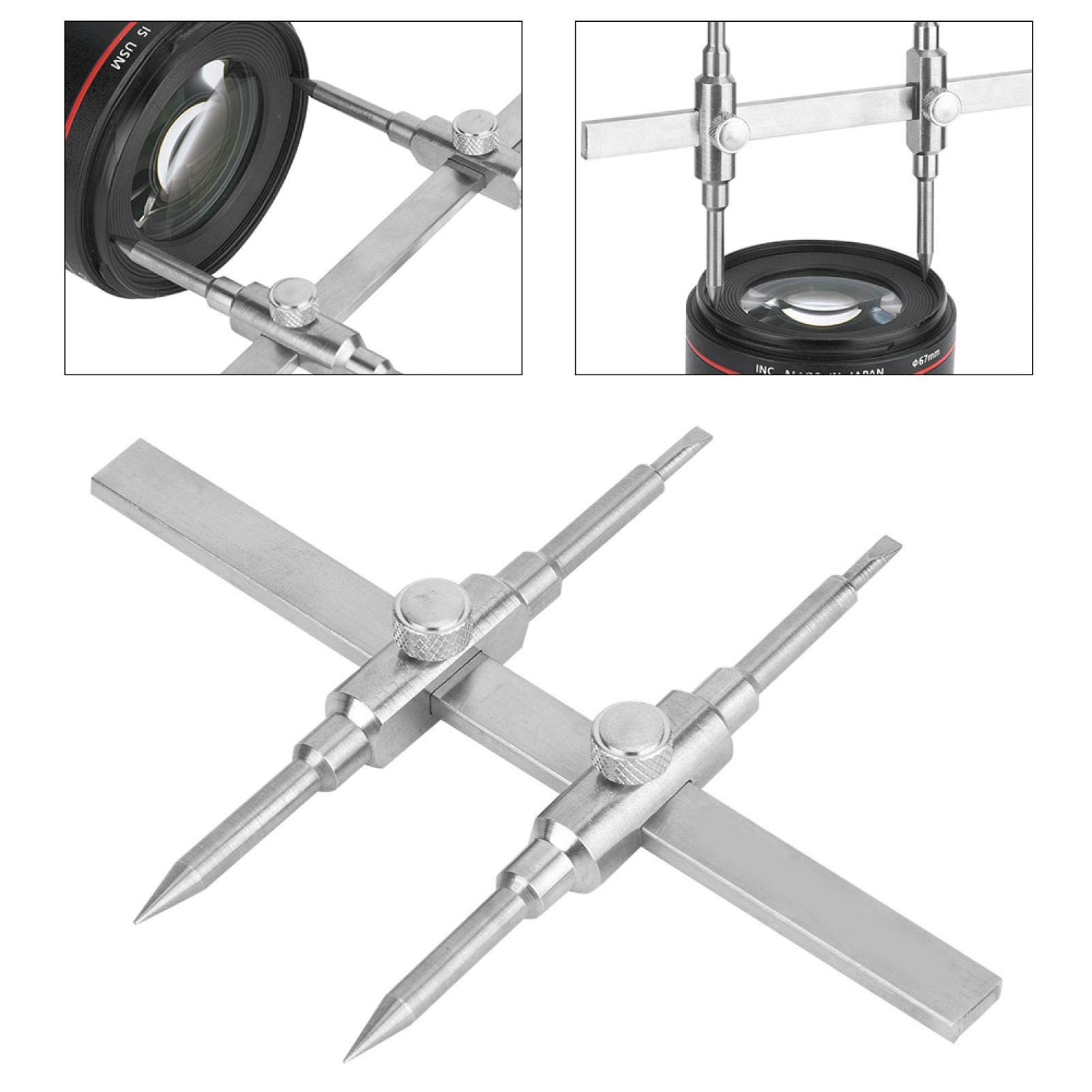Sonew Clé De Réparation Automobile 5pcs 8-22mm Kit De Clé Métrique Demi-lune Clé à Double