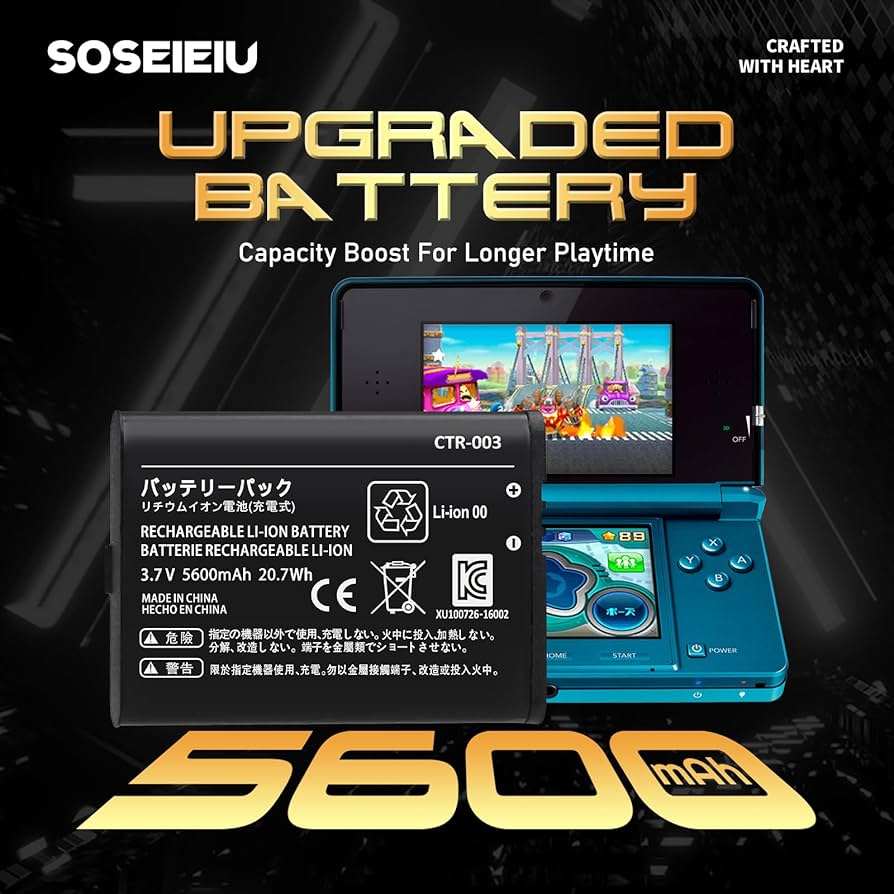 Amazon.com: Soseieiu CTR-003 Replacement Battery for