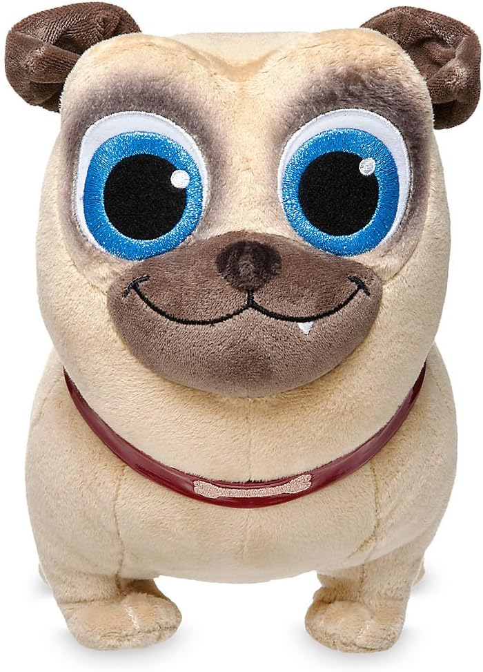 Puppy Dog Pals Plush Toy - Soft and Cuddly Puppy Stuffed Animal, Plush Toys, Collectible Character, Stuffed Dogs for Kids – Rolly, 12 Inches