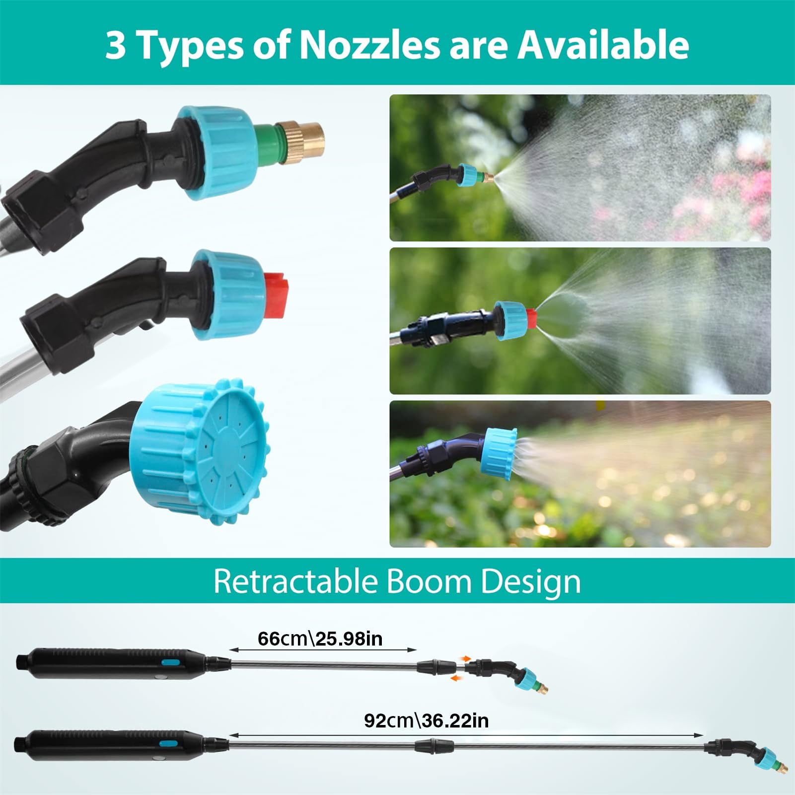 Spruzzatore A Batteria - Spruzzatore Di Pressione Del Giardino Pompa Acqua