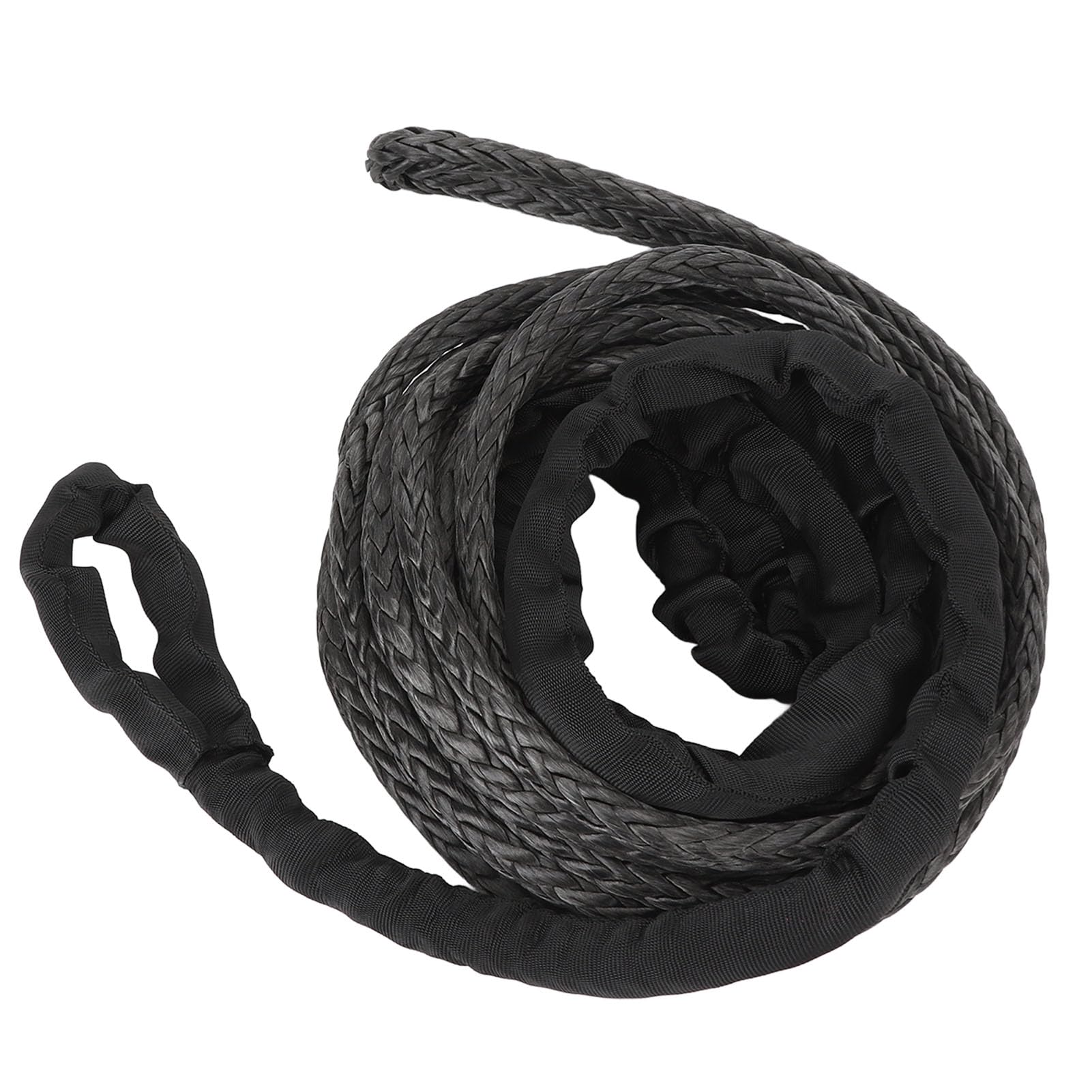 Corda Sintetica per Verricello, Resistenza 26455 Libbre per Veicoli Fuoristrada, ATV, UTV, SUV - Prolunga Cavo Verricello Carichi Pesanti da 12 Mm (9 m/29,52 piedi)