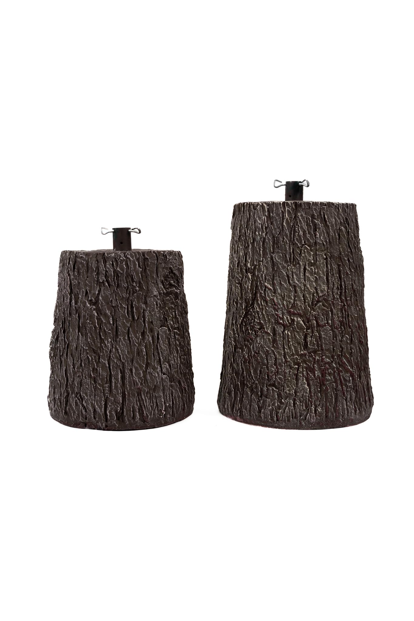 XONE Soporte para árbol de Navidad | Soporte de árbol de Navidad con aspecto de madera, medidas Ø35xH45cm