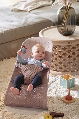 Miniatura 52 de BabyBjörn Bouncer Bliss Silla de rebote para bebé, Algodón, Azul Midnight