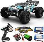1:16 Scale Brushless RC Car - 80+Km/h High Speed All Terrain Off-Road Monster Truck for Adults & Teens 14+ | 2.4GHz, 2X LiPo Batteries, RTR | Hobby Grade Remote Control Vehicle