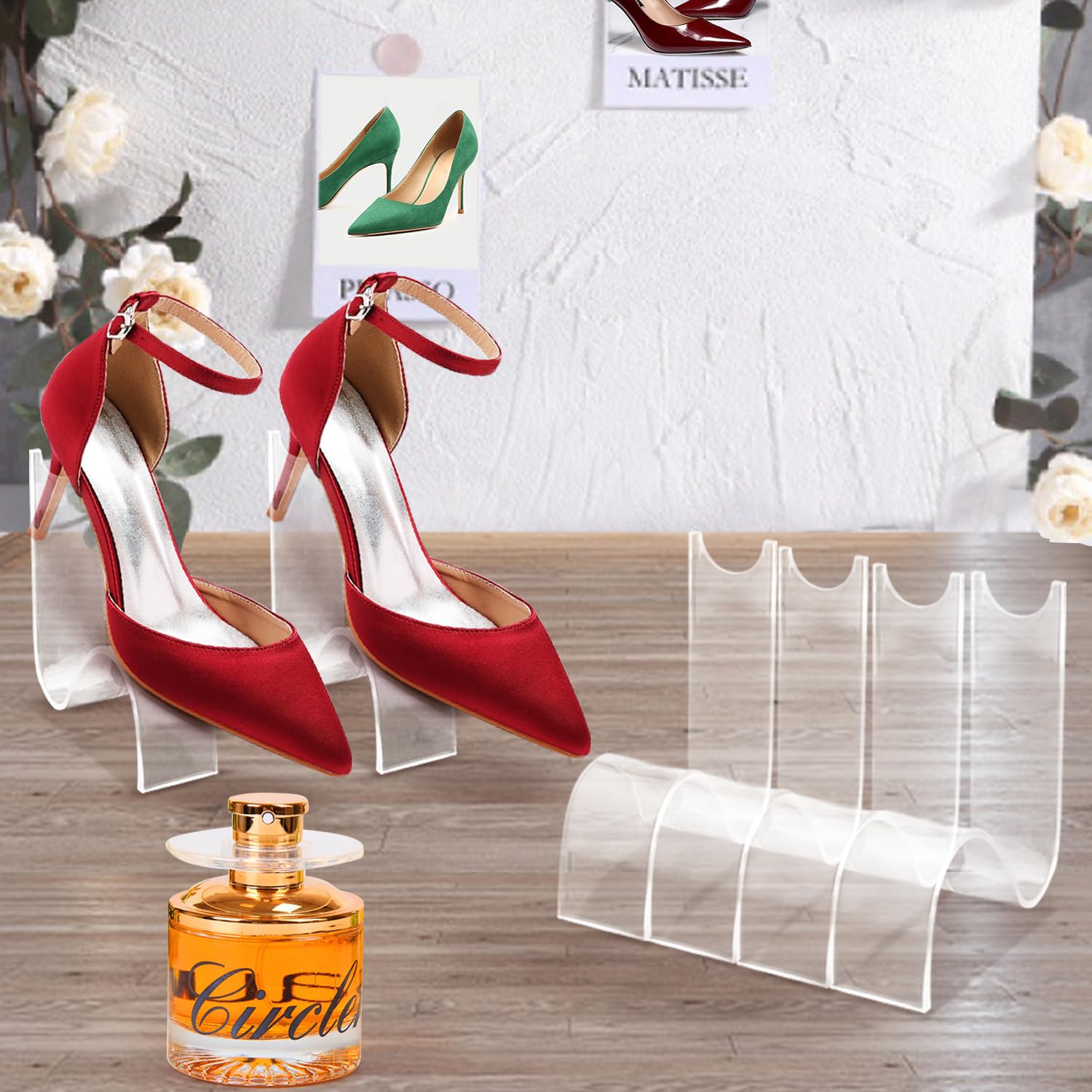 Shoe Display Inset Shoe Forms For Display Store Retail Slipper Display Stand Sandals Shoe ...