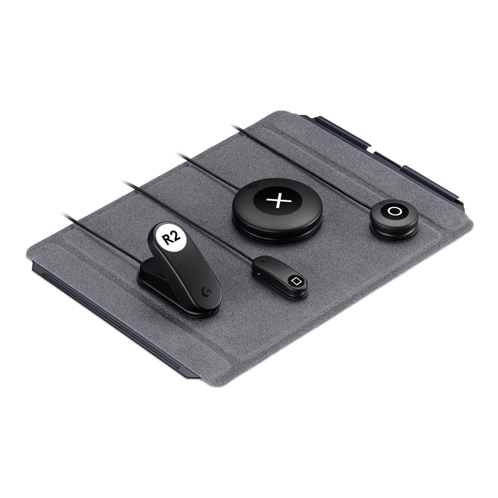 Logitech G Adaptive Gaming Kit For Access Controller, controlli personalizzabili ad alte prestazioni progettati per console PS5, 8 pulsanti e trigger - Nero