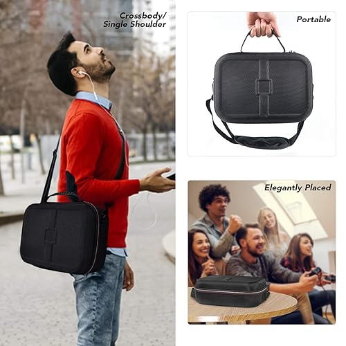 Miniatura 7 de Deluxe Travel Carrying Case for Nintendo Switch Switch Lite, Sturdy Hard Shell Carrying Bag for Storage Switch Console, Dock, Pro Controller,