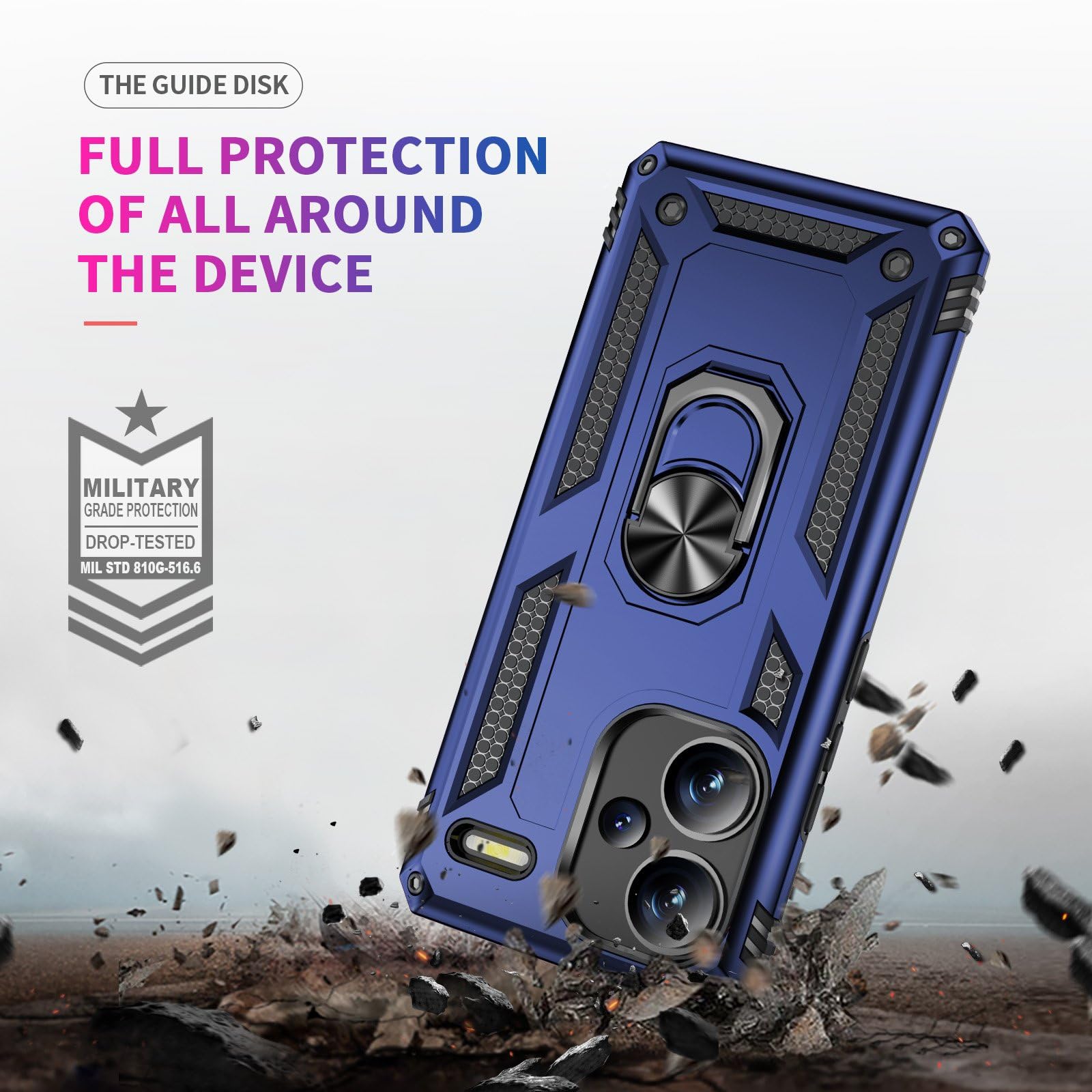 Loyhee Cover per Xiaomi Redmi Note 14 Pro 5G / Poco X7 5G, Custodia con Scorrevole Fotocamera