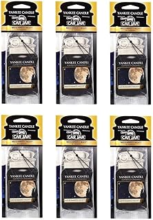 Yankee Candle. Aromatizador de papel para automóvil MidSummer's Night, paquete de 6 unidades