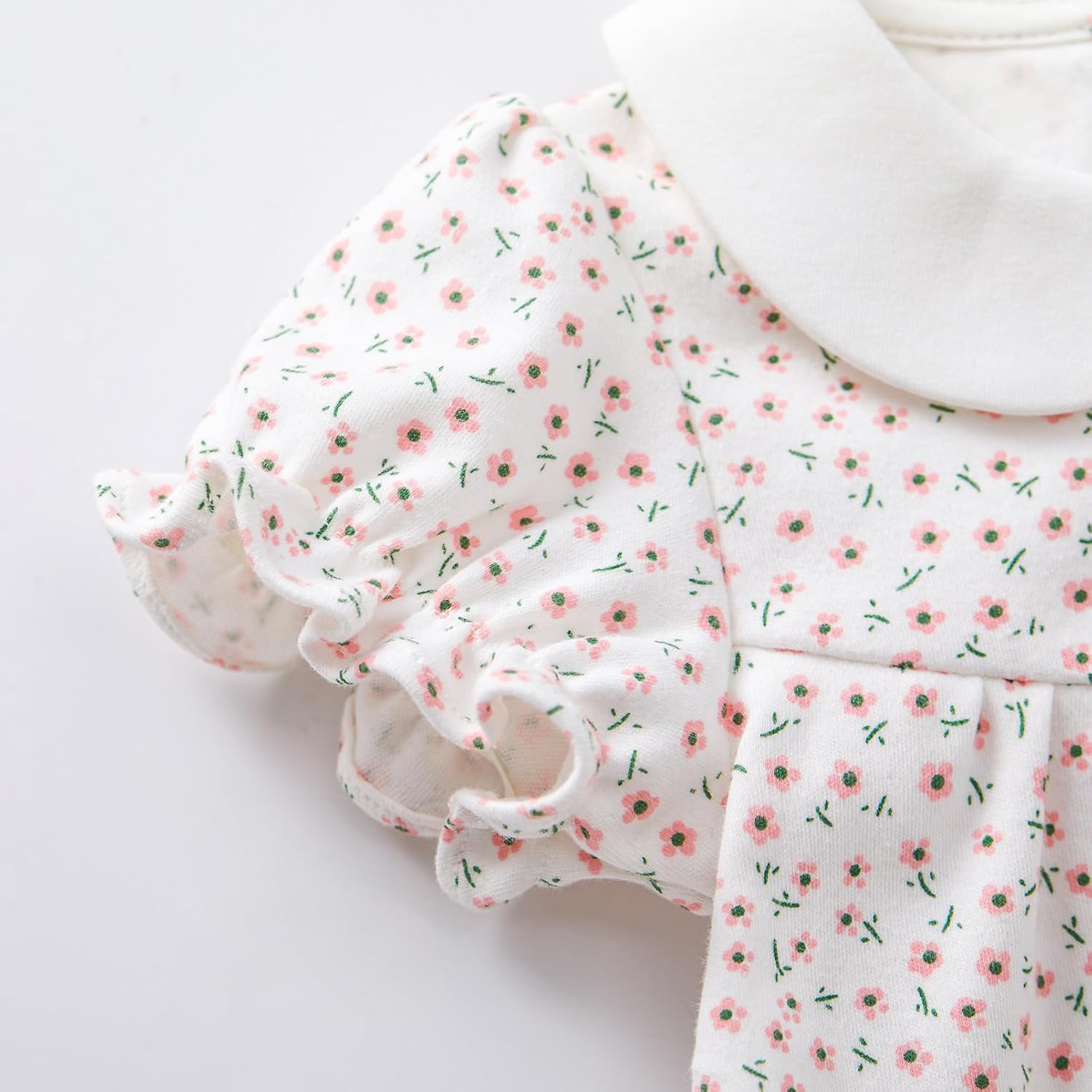 pureborn Baby Girls Boys Bodysuit Super Soft Cotton Romper 0-24 Months - Image 5