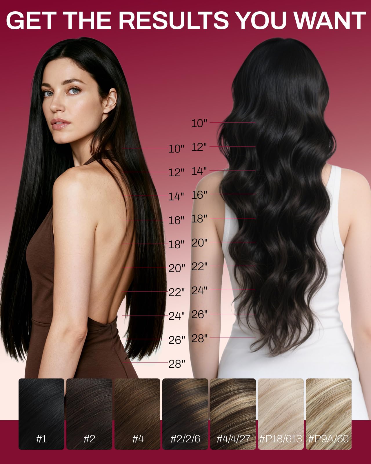 Moresoo Butterfly Weft Hair Extensions Remy Human Hair Ash Blonde Highlight Bleached Blonde 18 Inch OVO Weft Hair Extensions Human Hair Ash Blonde Highlight 100g/pack #18/613 — view 8