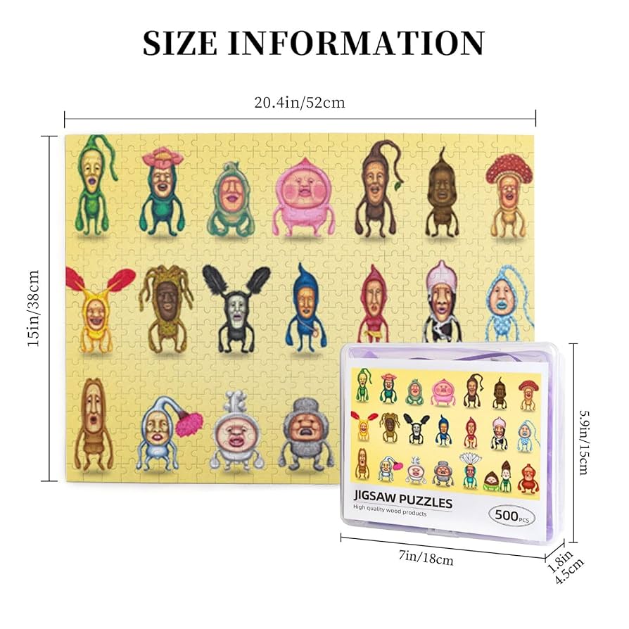 こびとづかん ジグソーパズル　特大　完成品　フレーム付き 『希少品』 鬼滅の刃専用ジグソーパズルフレーム 126ピース用 / パネルNo.1