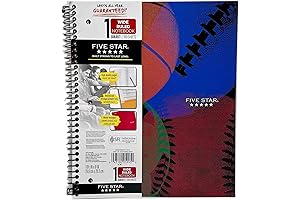 Five Star Spiral Notebook: Empowering Boys' Learning Journeys