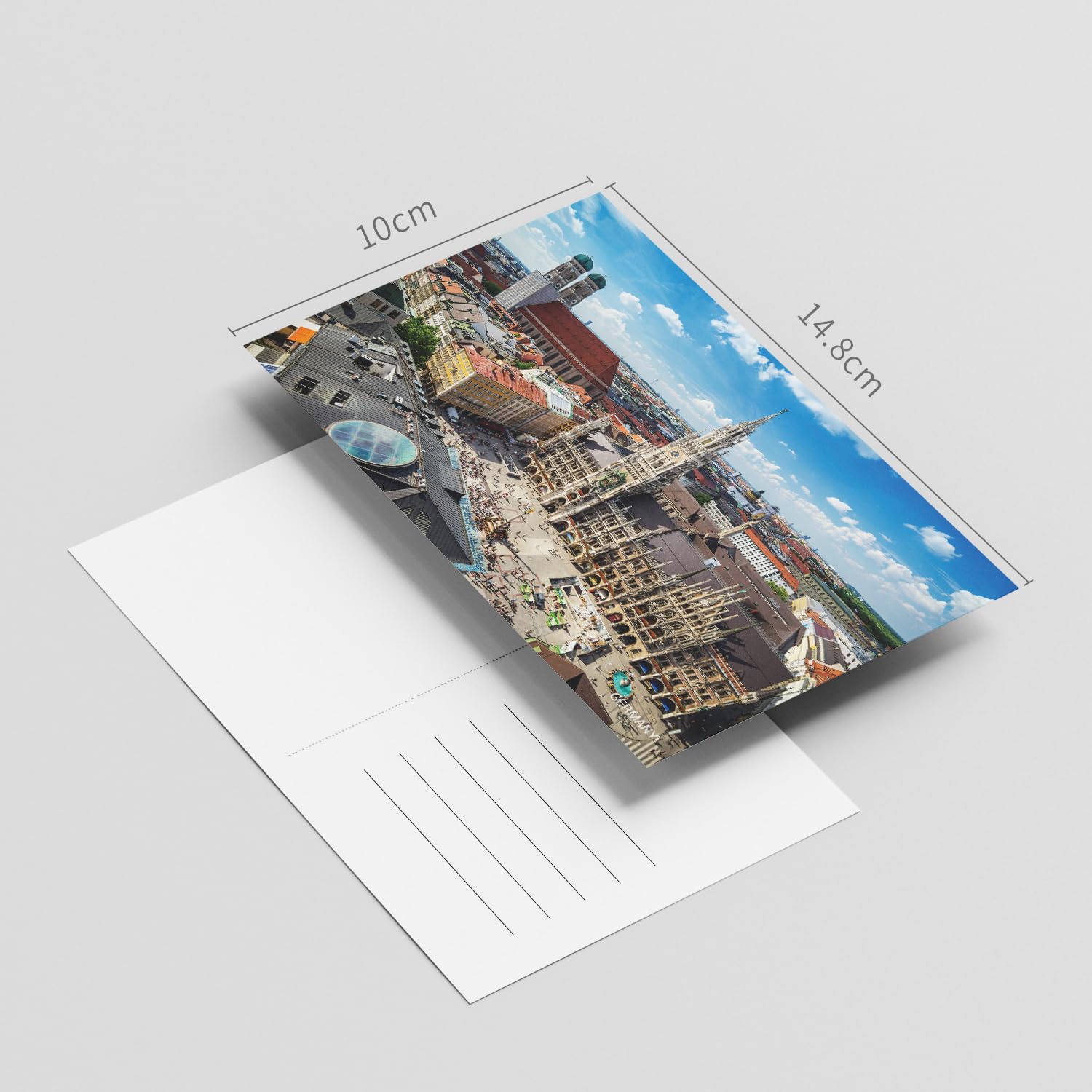 Amazon | Dear Mapper ドイツヴィンテージ風景ポストカードパック 20枚