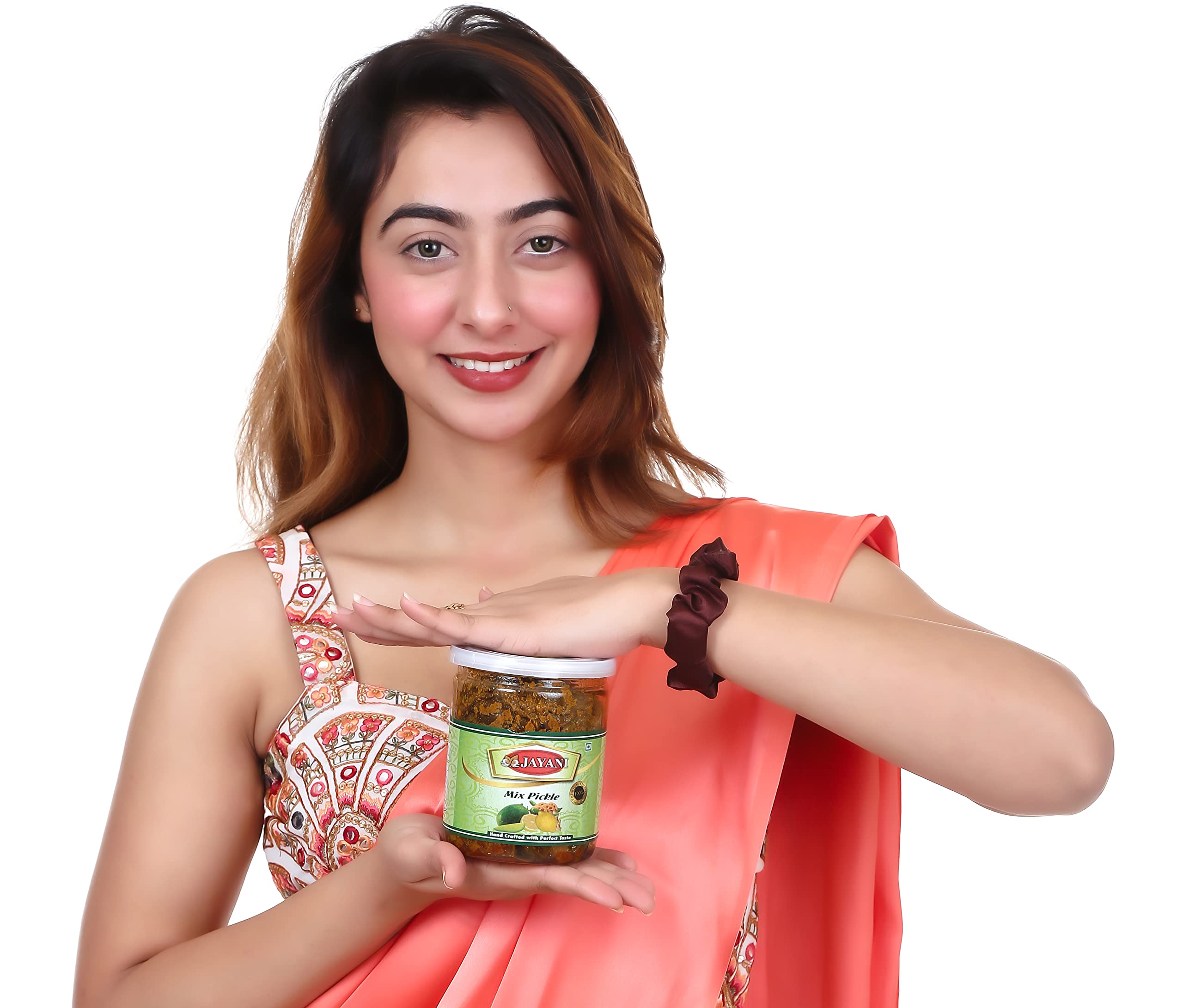 Jayani Homemade and Natural Homemade Flavour & Taste Pachranga Mix Vegetable Pickle (400gm) 2