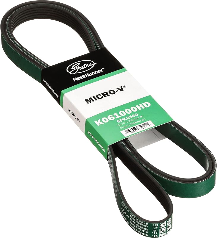 Correia serpentina Gates K061000HD FleetRunner Micro-V