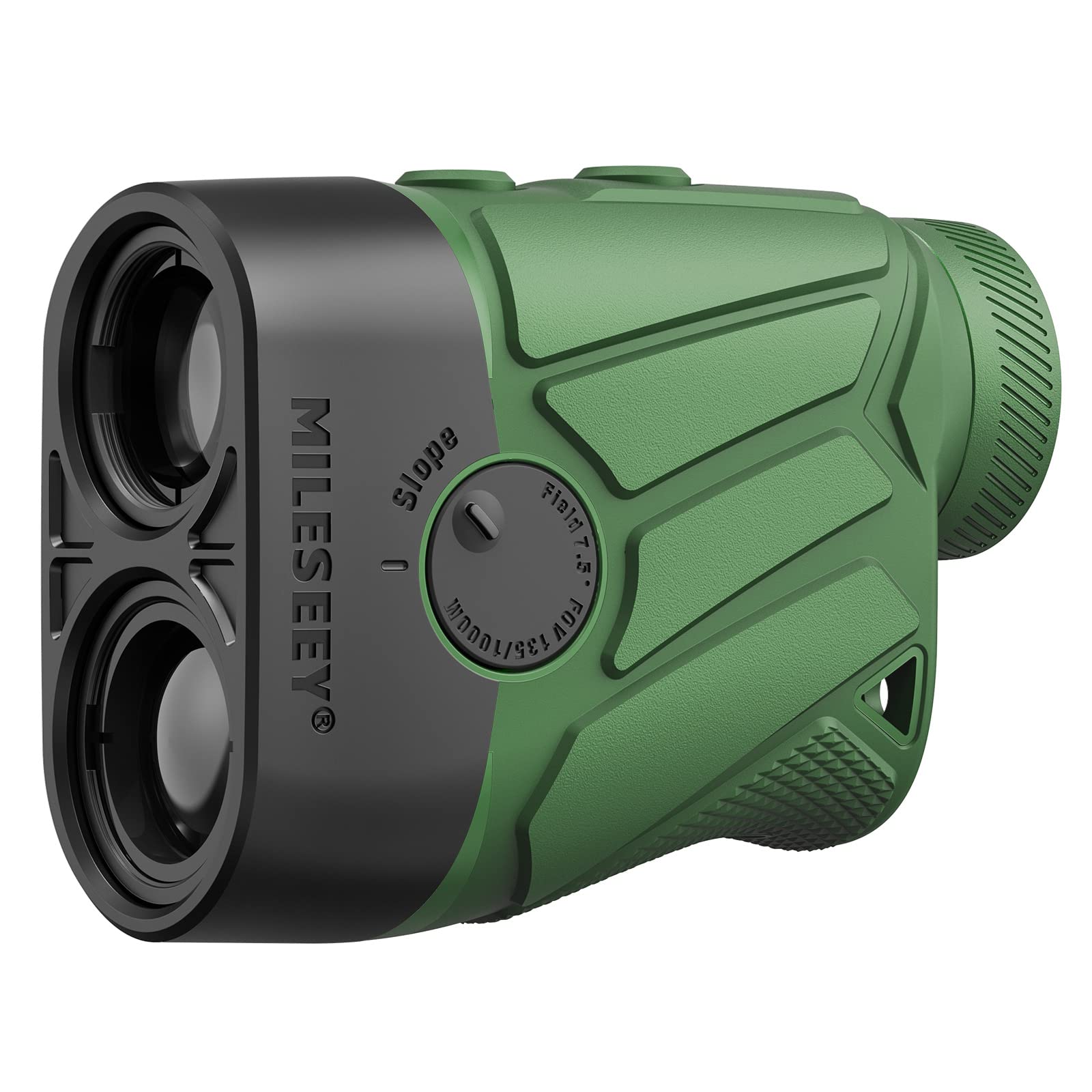PFSH 1100 Yards Hunting/Golf Rangefinder with Slope Switch, 7.5° Large View Angle Hunt Range Finder Supports Rain and Fog Mode, Height Measuring >90% High Transmittance, ±0.5Y Accuracy
