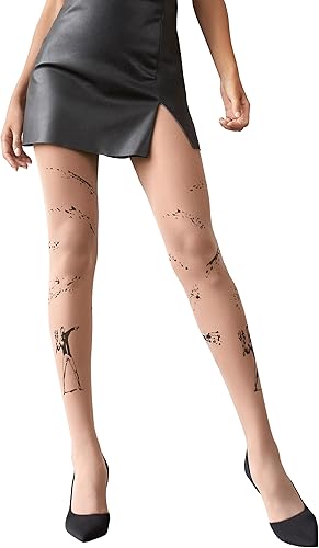 Marilyn Banksy Bomber 2 Limited Collection Mallas para Mujer, Beige, 3/4, 20 DEN